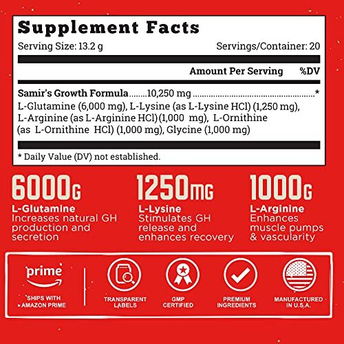 Replica Gh â€“ Muscle Building GH Boosting Powder â€“ Hormone Optimizer & Muscle