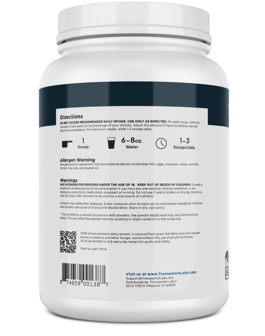 Grass Fed Whey Isolate Milk Chocolate 28g Protein 30Sv Gluten Free