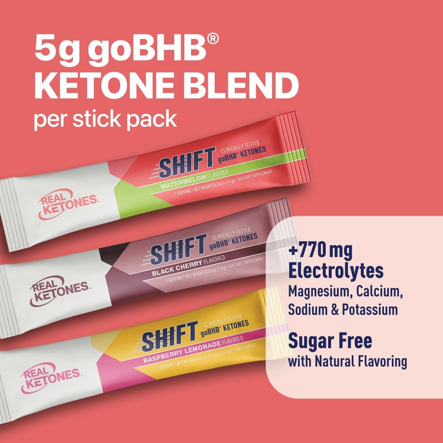 Sugar-Free Electrolytes and Ketones Powder | Boost Your Keto Journey – 7 Pack