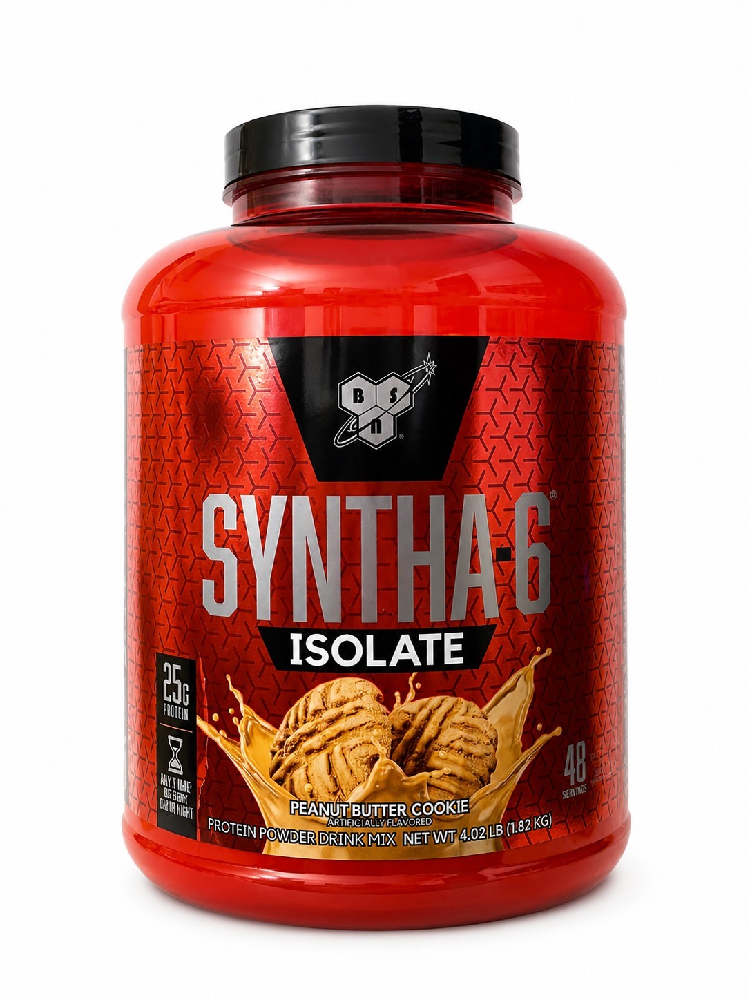 BSN Syntha-6 Isolate 4lb Peanut Butter Cookie SEALED + Free Creatine