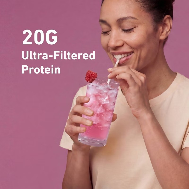 Clear 20g Whey Isolate Protein Powder – Mixed Berry – 16 Servings – 14.1oz