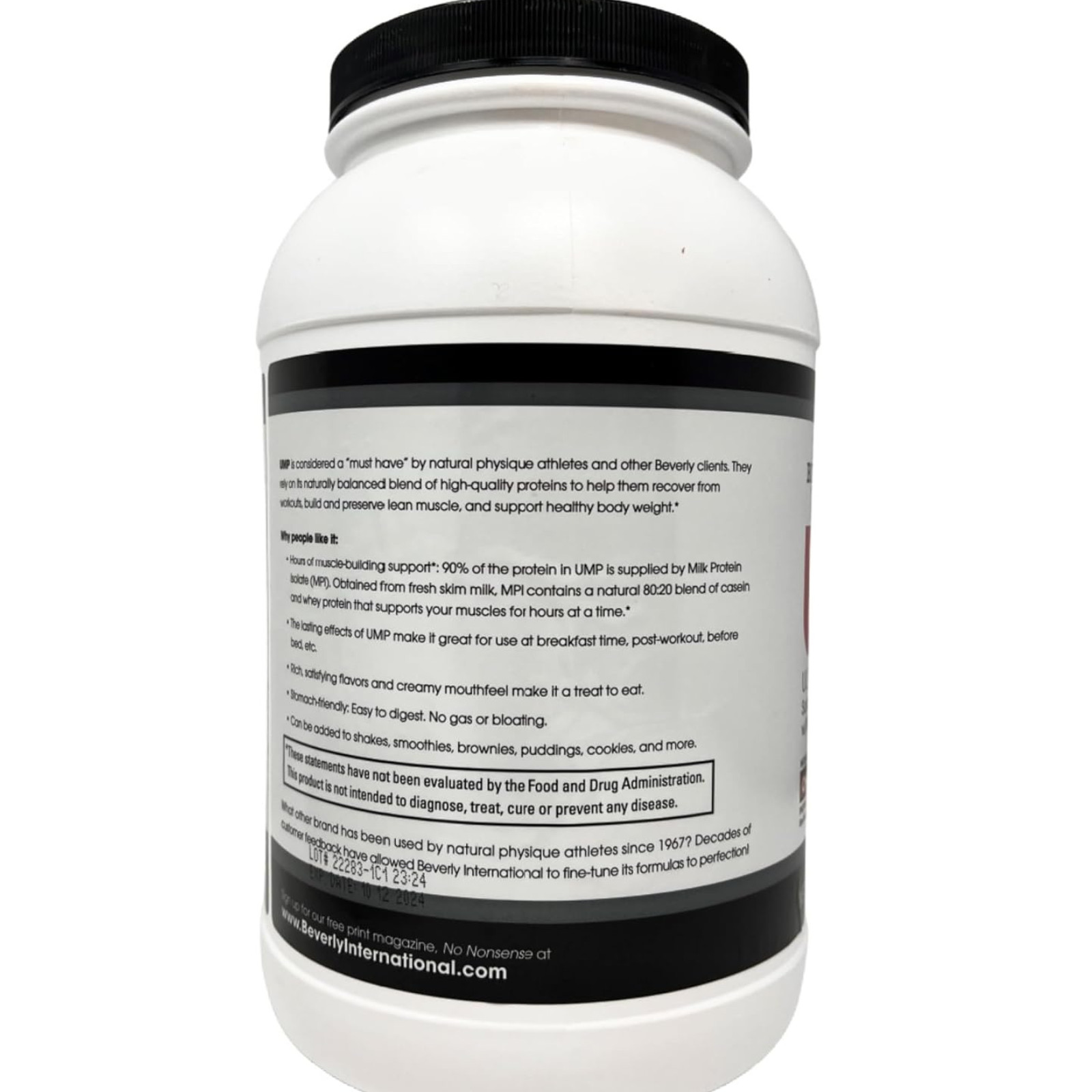 Beverly International UMP Ultimate Muscle Protein Powder Graham Cracker 930g 32o