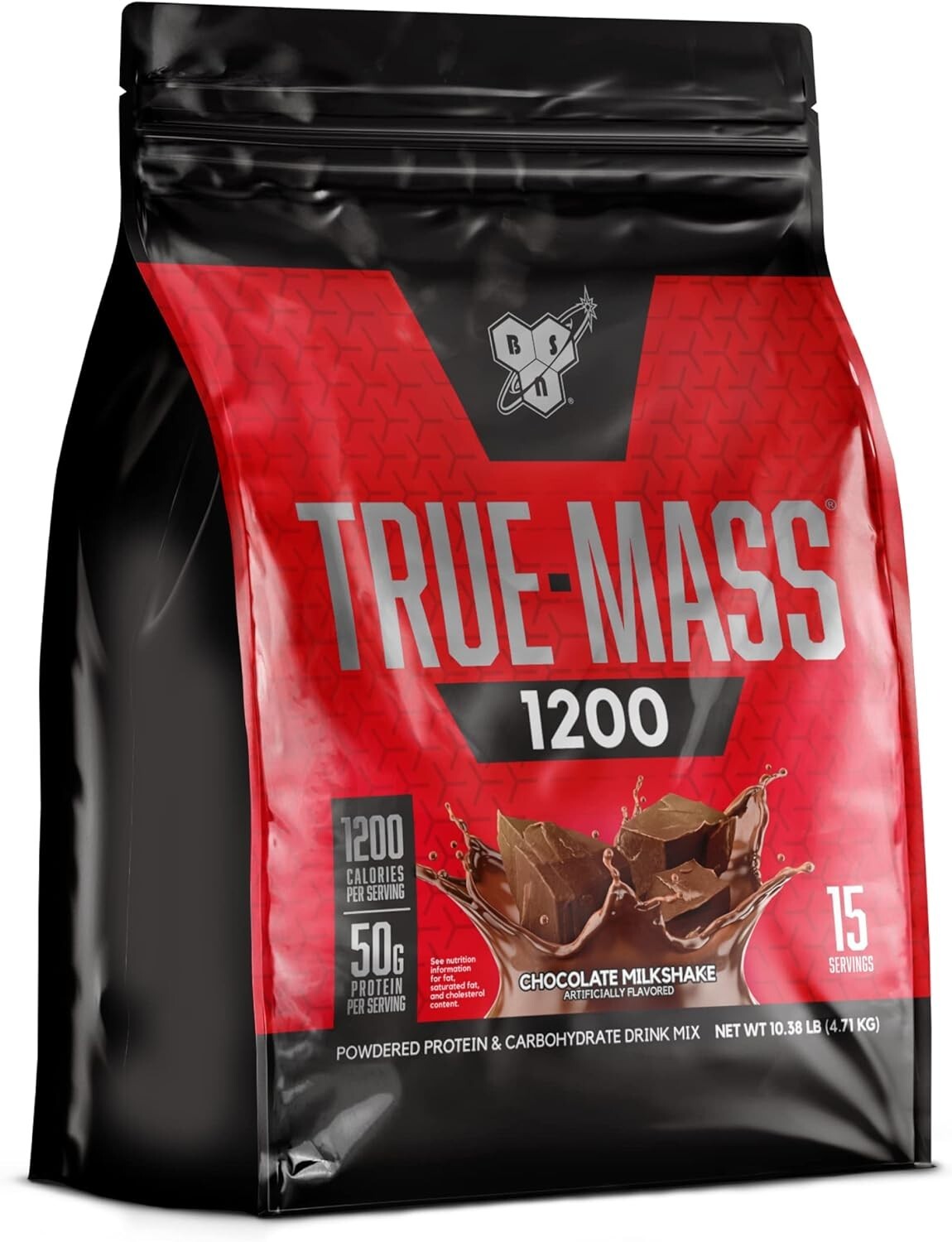 BSN True-Mass 1200 High Calorie Weight Mass Gainer 10.25LB Bags 3 Flavors New