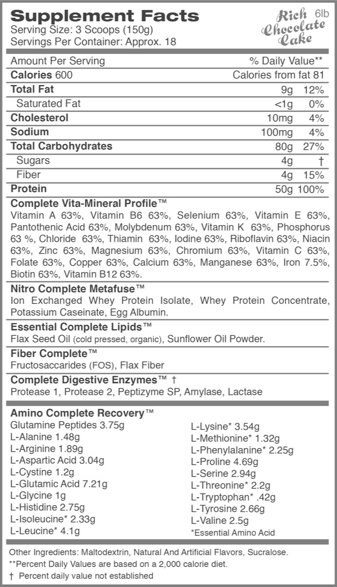 OPTIMUM HEALTH MASS 600 CHOC FLAVOR
