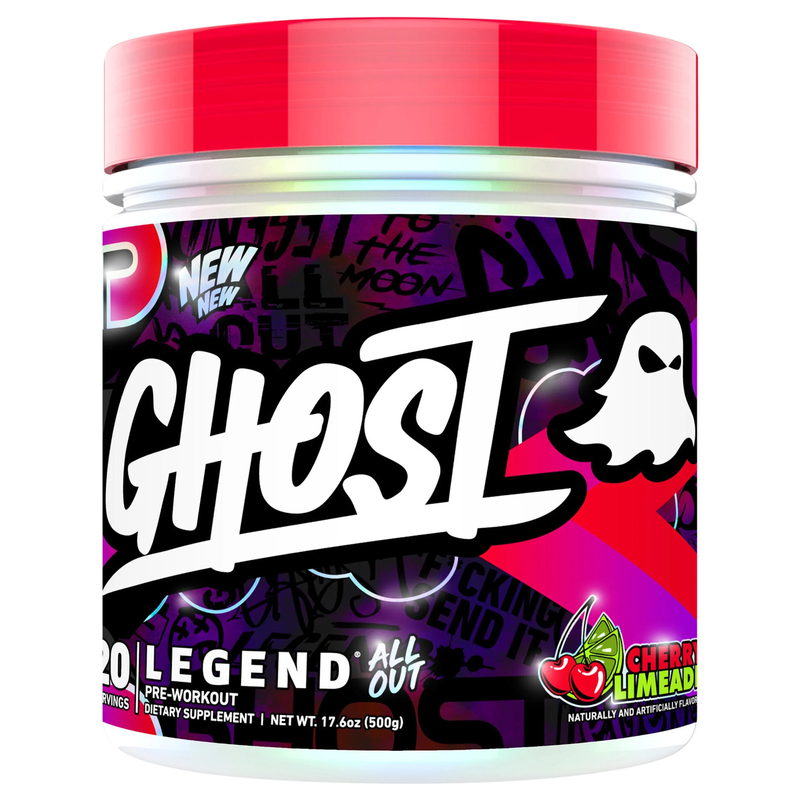 Ghost Legend Cherry Limeade Pre-Workout 17.6 Oz