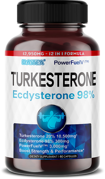5 X Turkesterone 98% Ecdysterone- Supports Energy And Performance, Muscle Health