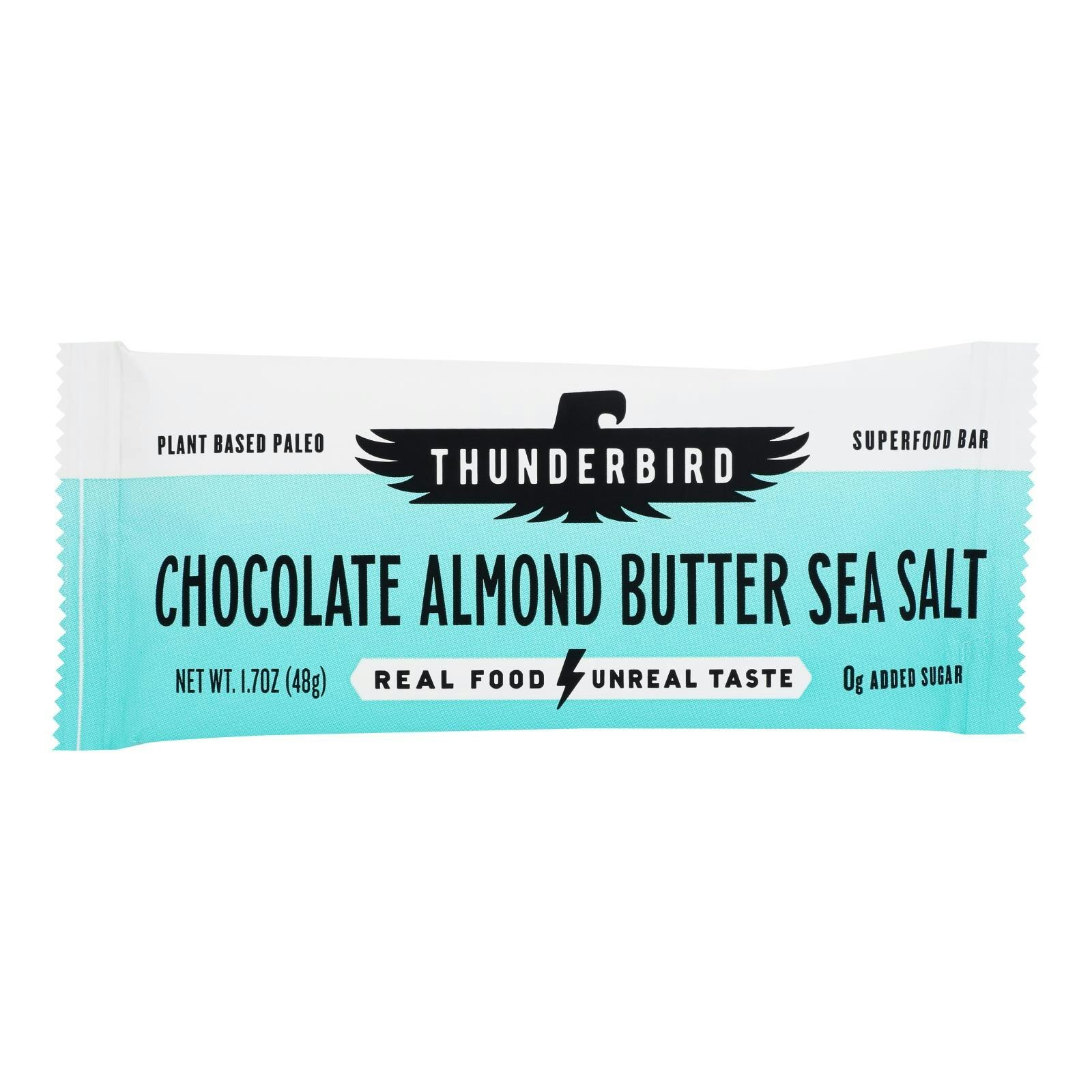 Thunderbird Bar Choc Almond Sea Salt Gluten Free