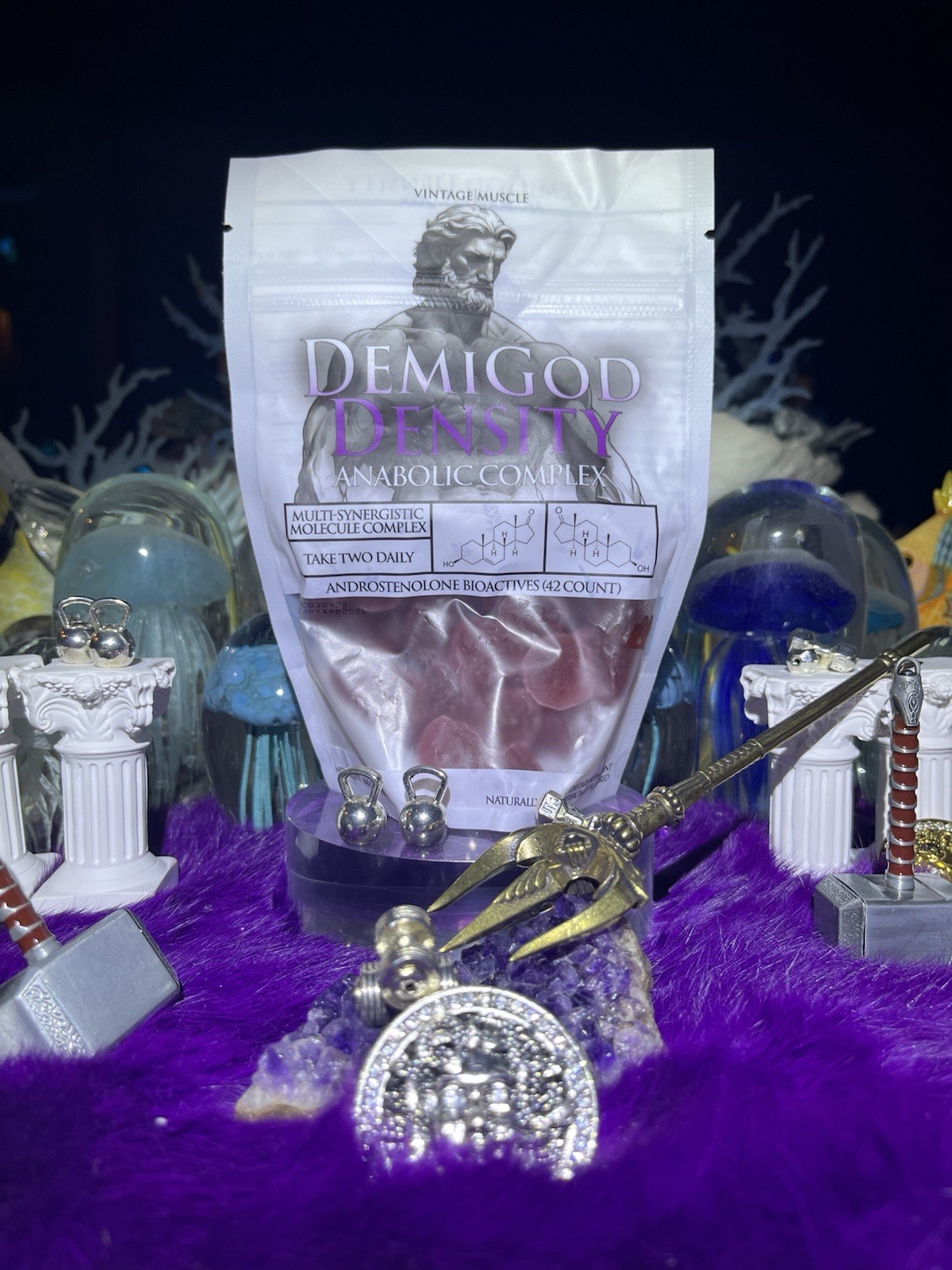 Demi God Density R,1,4,5 & DHEA 2 Step Pre Cursors Gummies By Vintage Muscle💪🍬