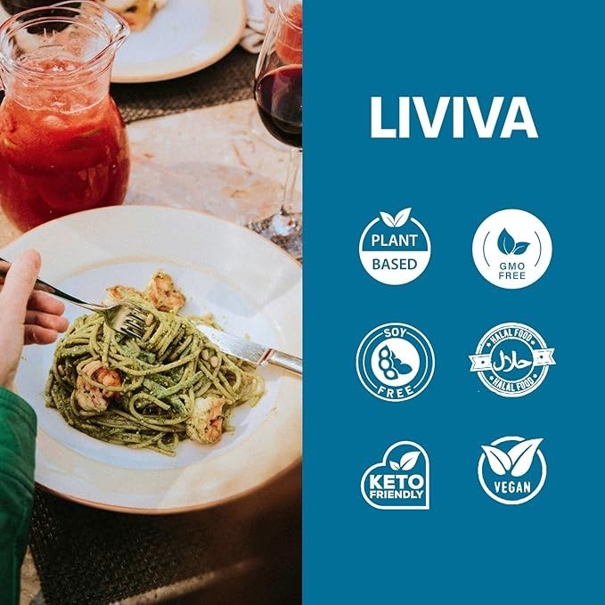 Liviva Low Carb + High Protein Linguine 225g – Pack Of 4