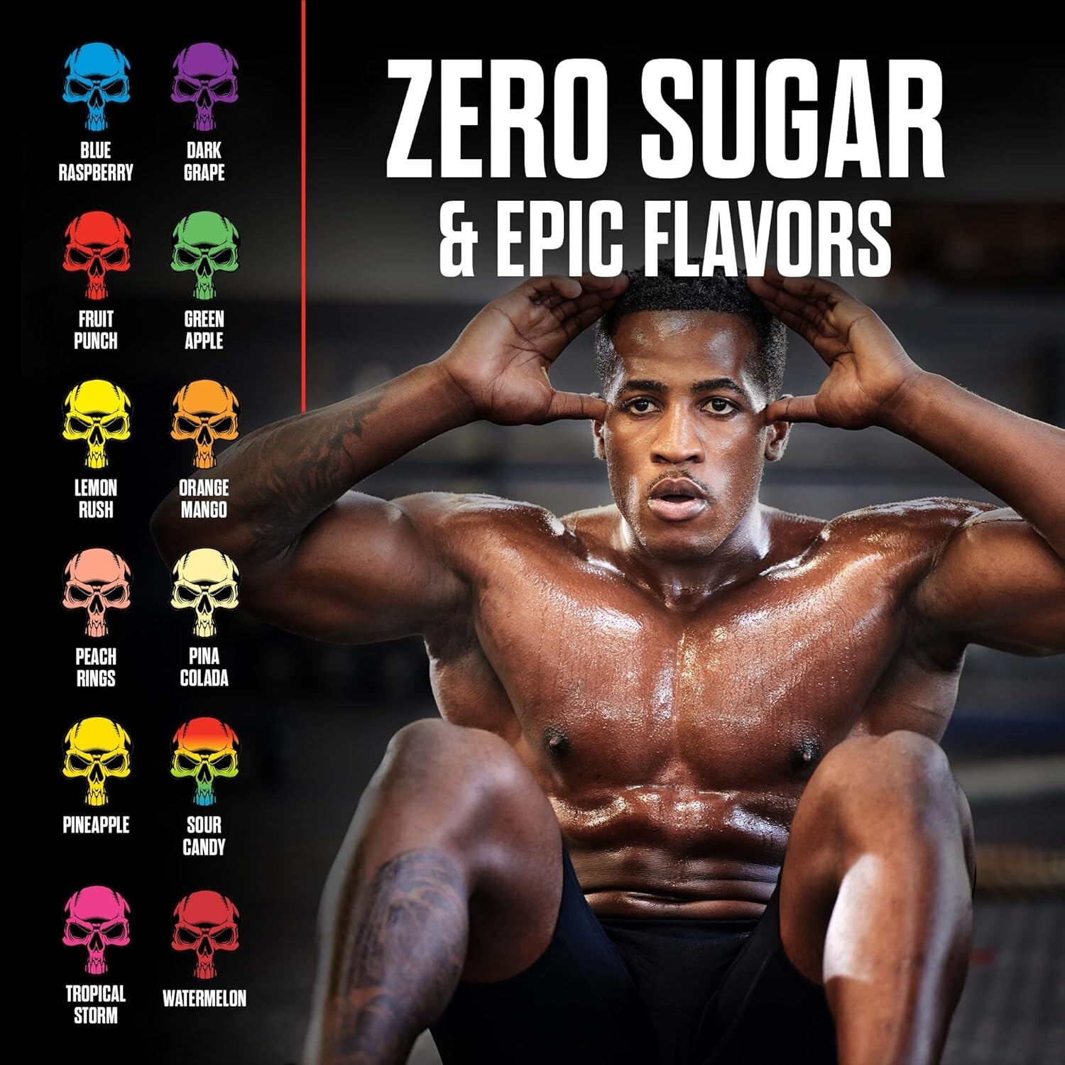 The Curse! Pre Workout Powder – 50 Servings, Dark Grape – Energy & Focus Booster
