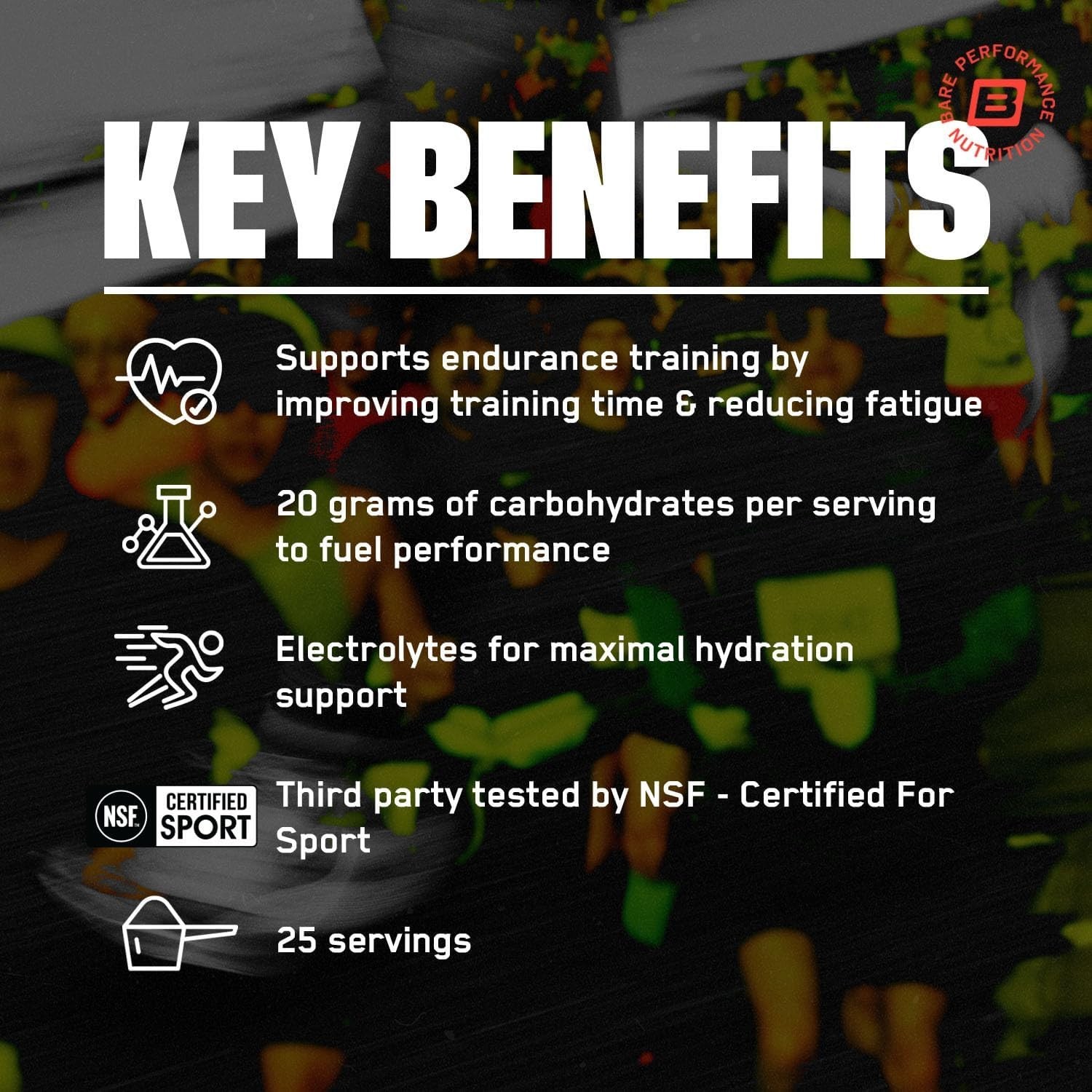 Lemon Lime Performance Booster – BPN G.1.M Sport, Reduce Fatigue, 25 Servings