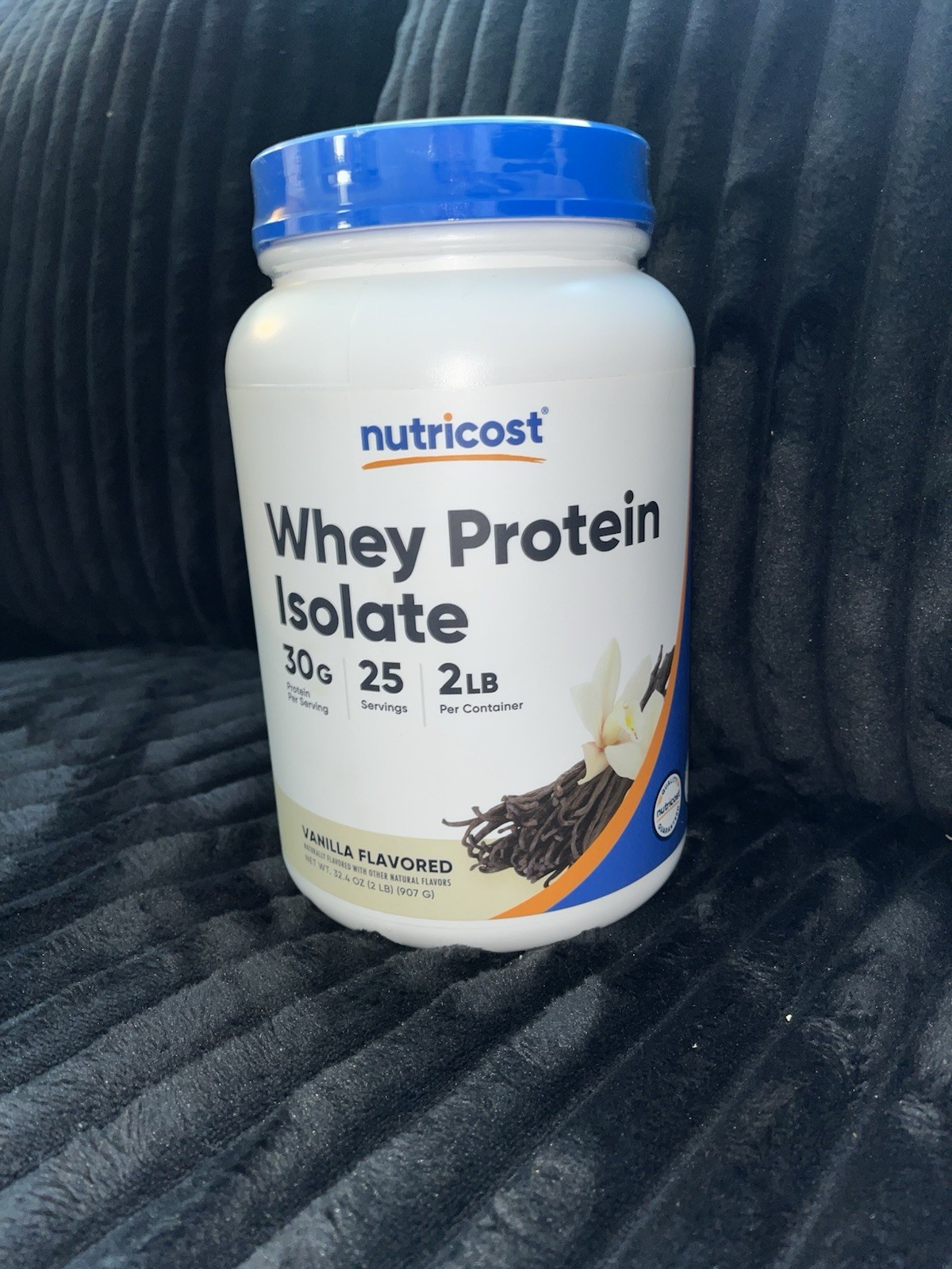Nutricost Whey Protein Isolate Powder (Vanilla) 2LBS