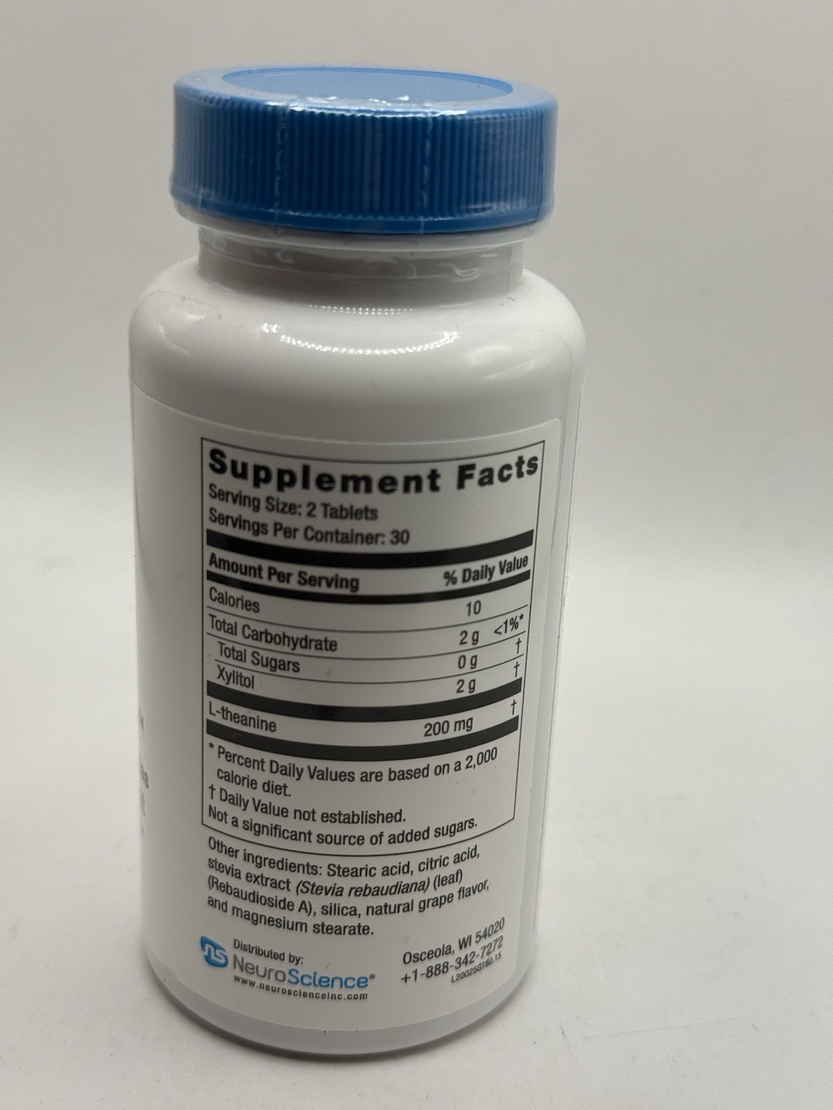 NeuroScience GABA Trex – Chewable L Theanine Supplement Tablets to Help Reduc…