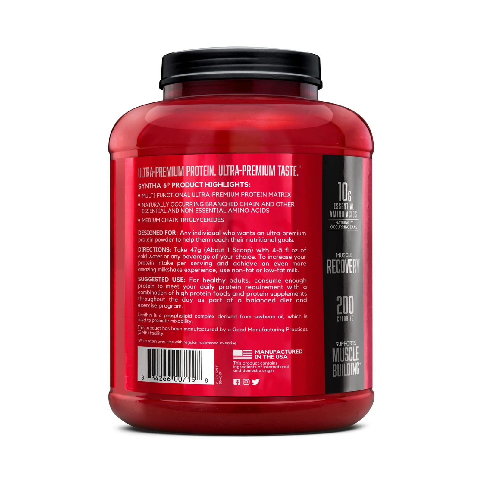 Syntha-6 Strawberry 5 Lbs Powder