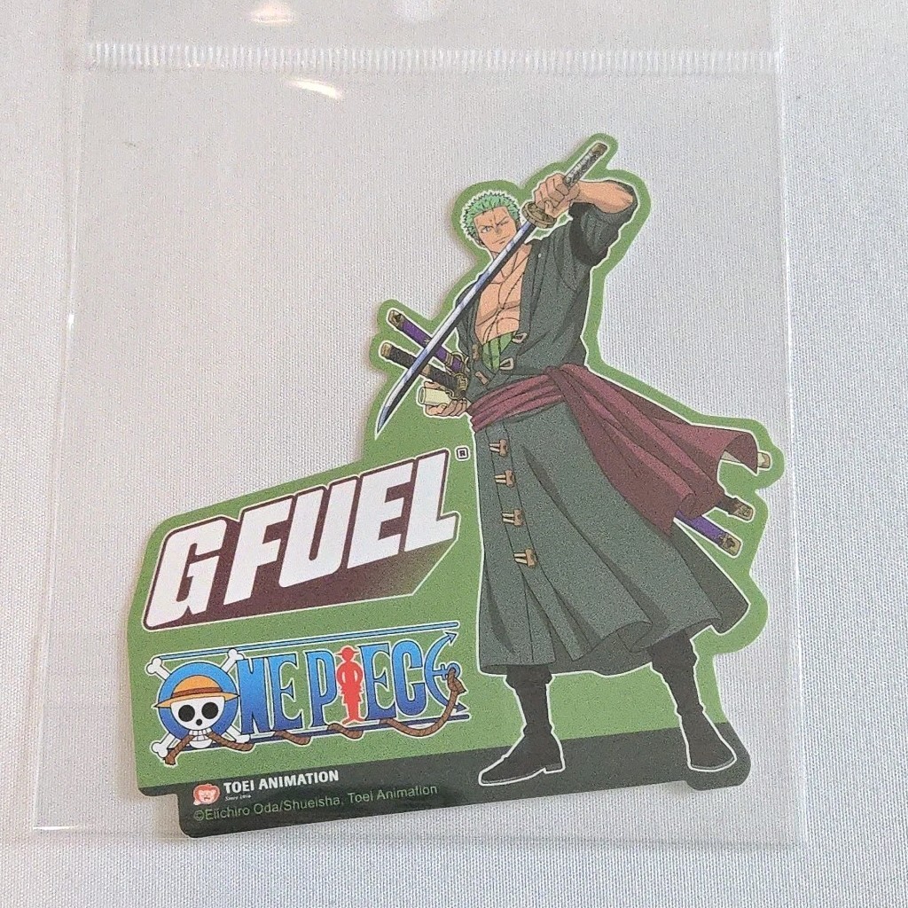 Gfuel x One Piece Zoro Ashura Collector’s Box With Shaker Cup – ENERGY NEW 2026✅