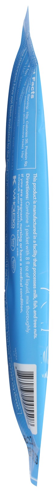 Unflavored Collagen Peptide Dietary Supplement Stick By Vital Proteins 20 Pack