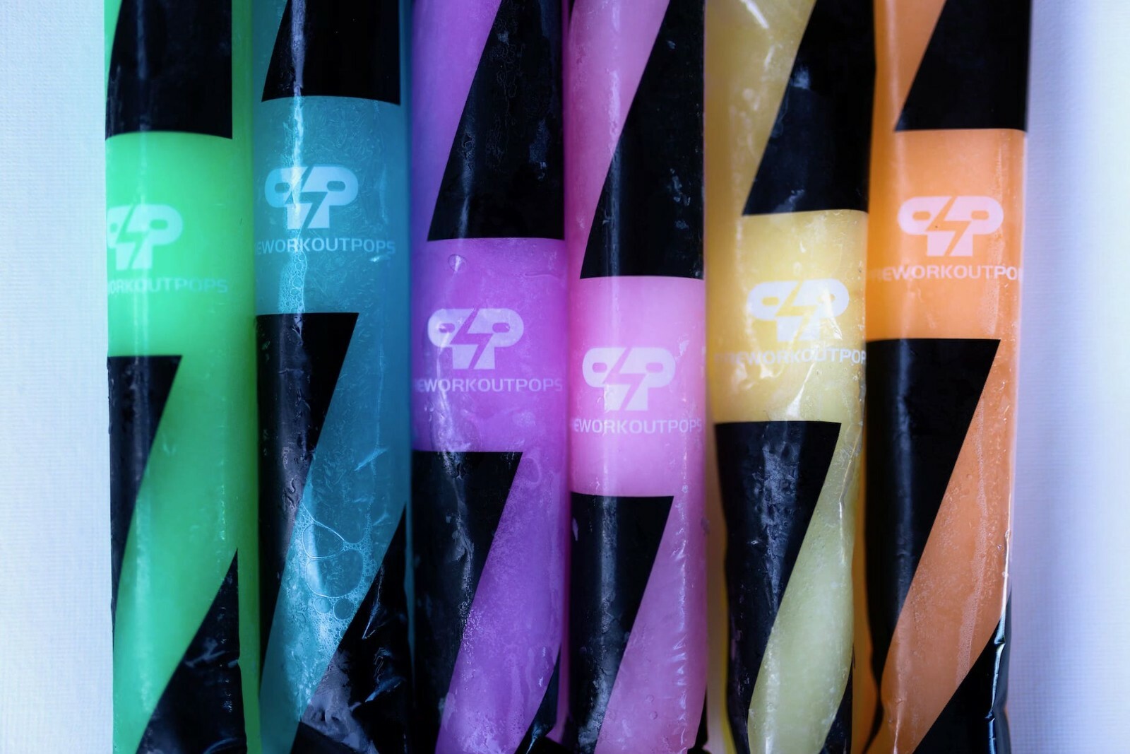 Pre Workout Popsicle Variety pack, A Popsicle with 200mg of Caffeine, 4 Flavors