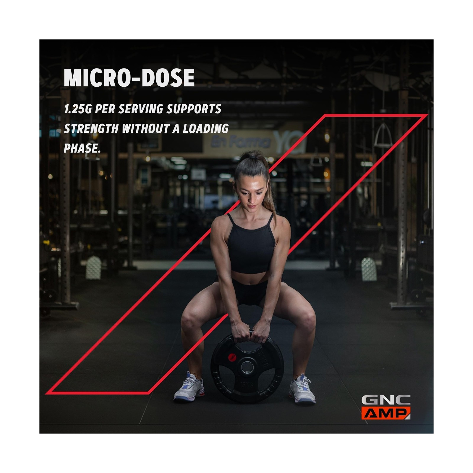 GNC AMP Creatine HCl 189 Pills, Supports Strength & Muscle Building, Athletic…