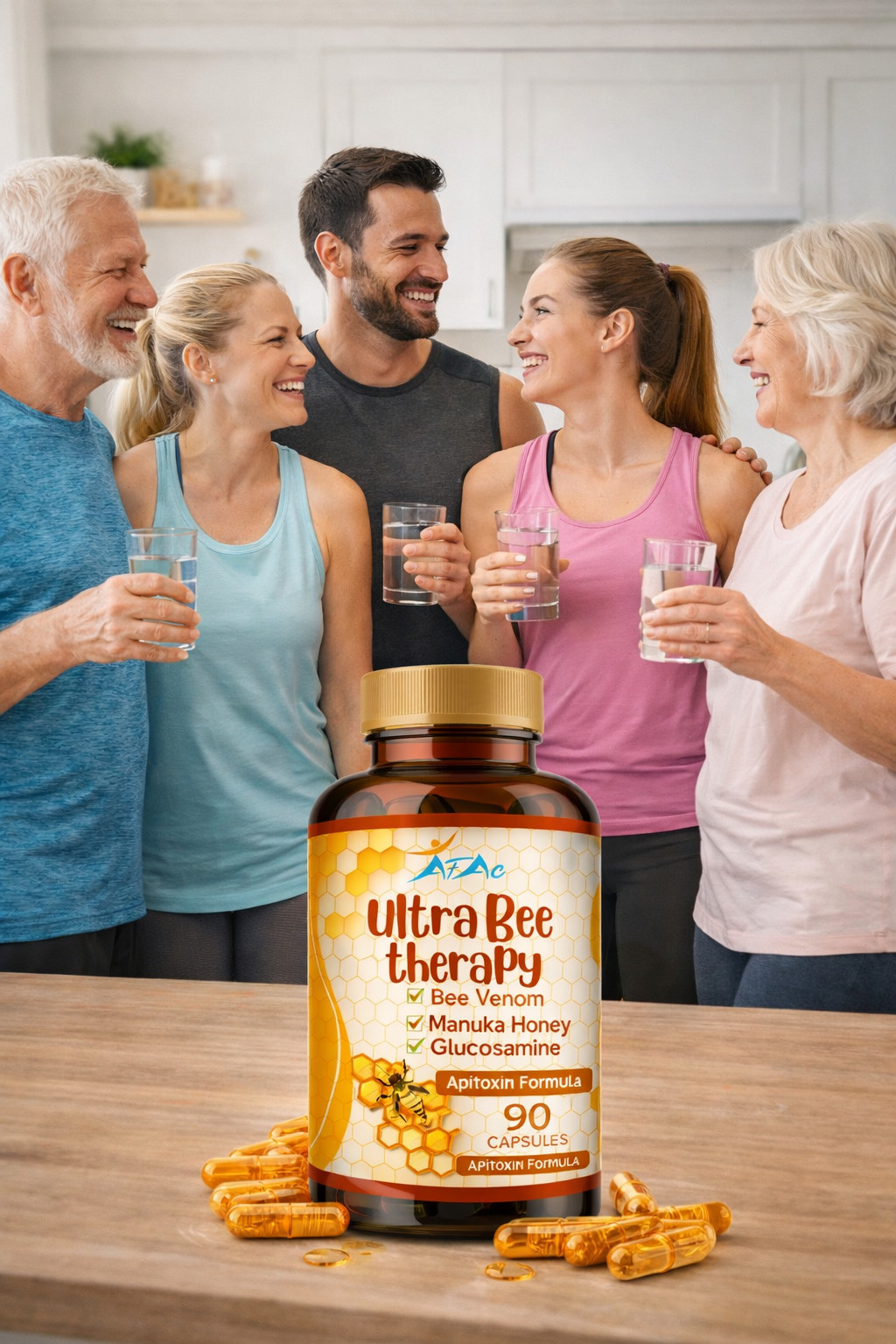 BIObee Kit Anti-Inflamatory Bee supplement Arthritis Miracle Muscular Support