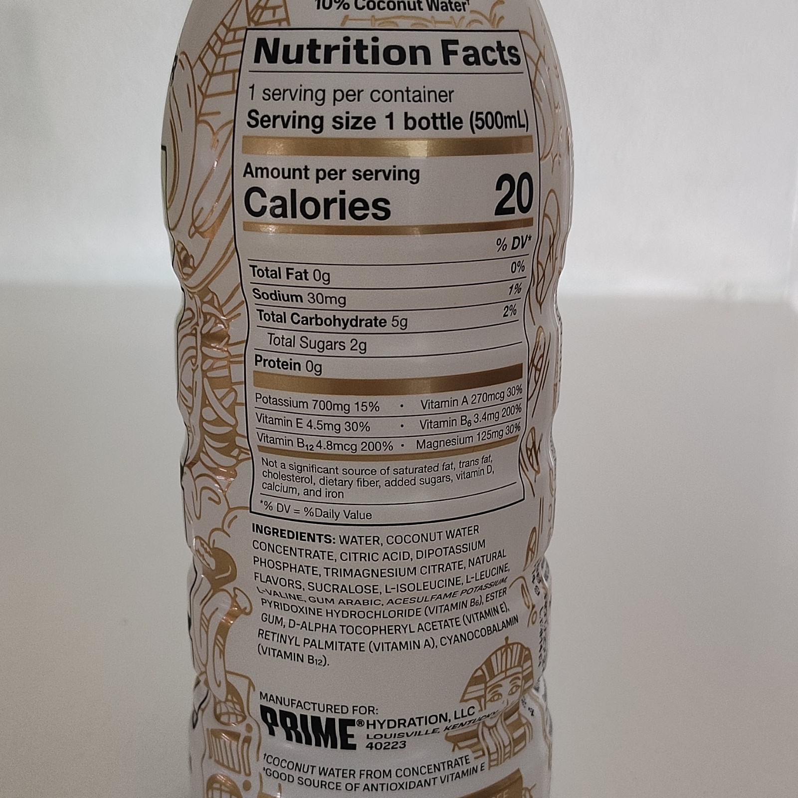 PRIME Collector Series Electrolyte Hydration Drink 16.9 fl oz (500 mL)