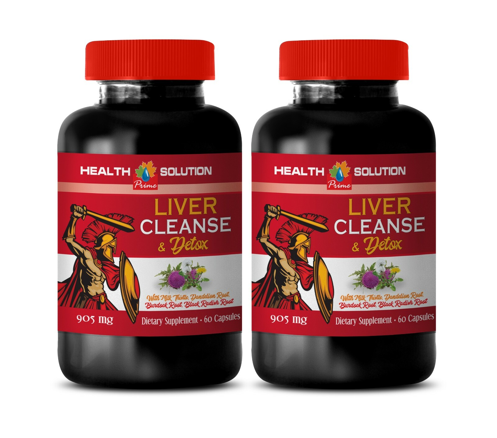 milk thistle extract – Liver Cleanse & Detox 905mg – liver support vitamins 2B