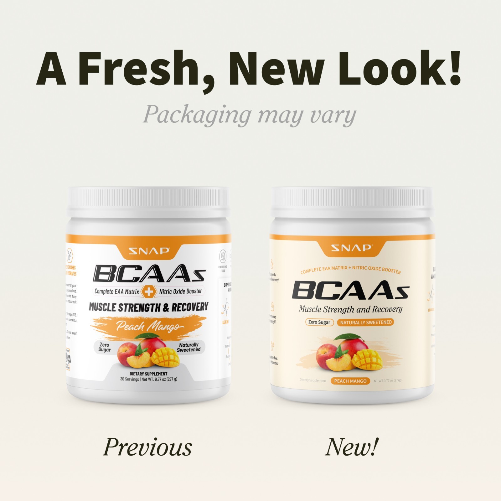 BCAA Amino Energy Powder Nitric Oxide Booster, Pre Workout, Recovery – 2 Flavors