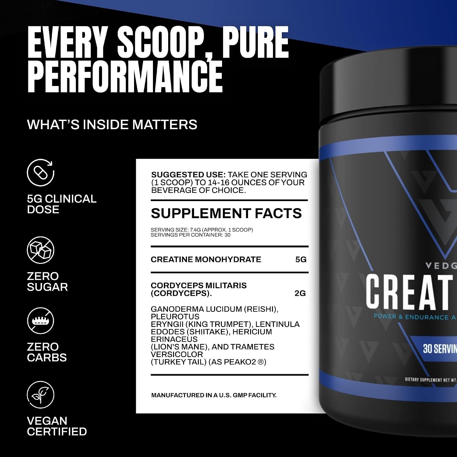 Energy Boost Creatine+ for Athletes, Unflavored