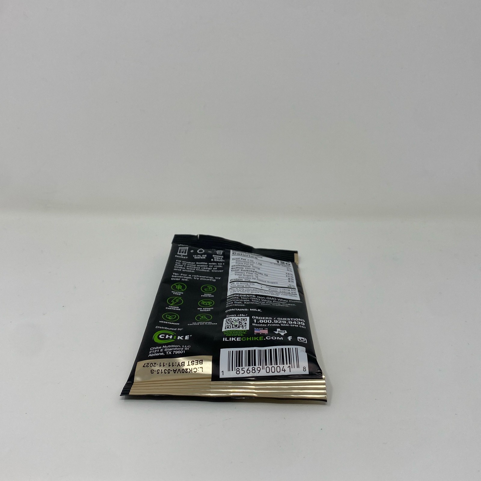 Chike Protein Iced Coffee Vanilla 1.13 oz Single-Serve Packet
