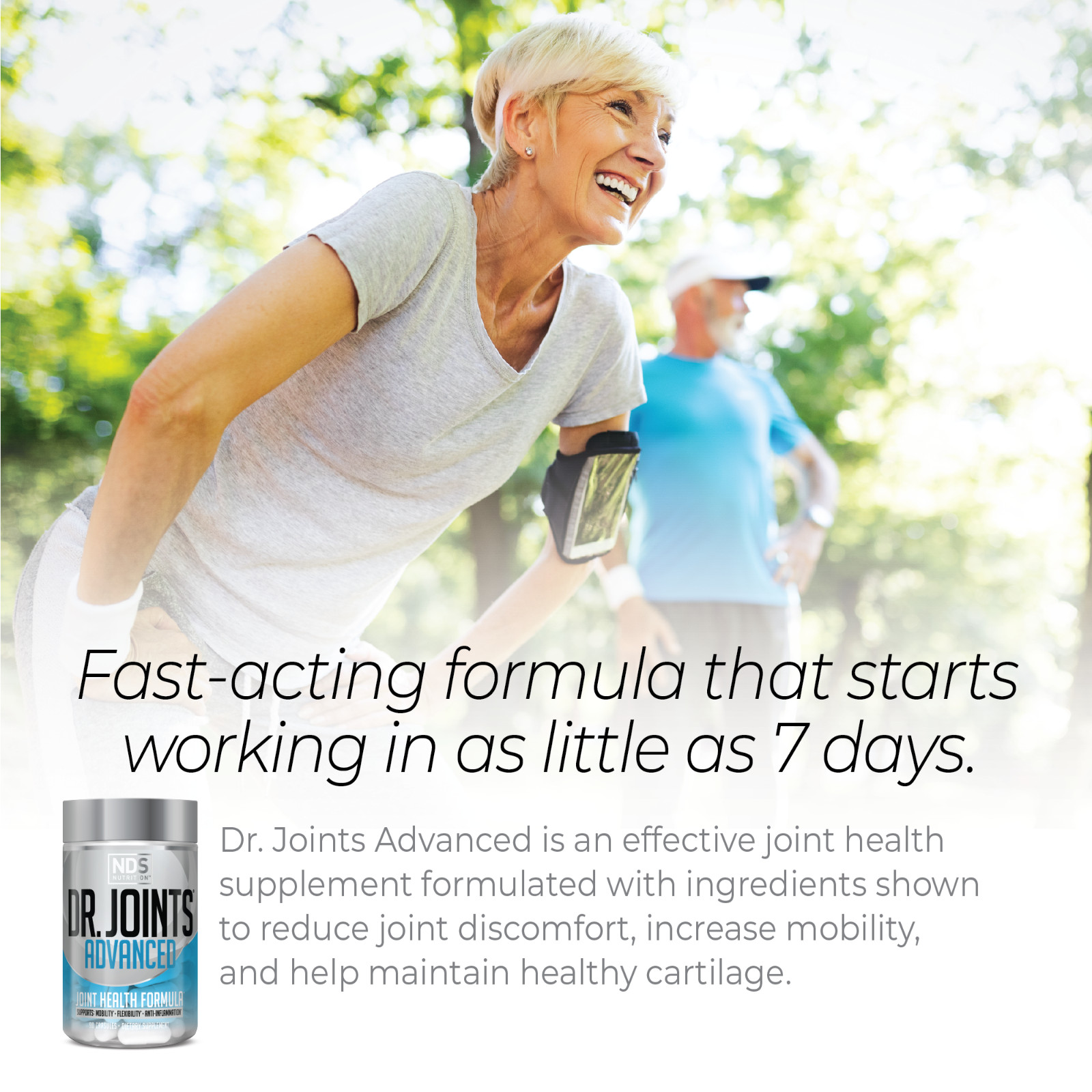 Dr. Joints Advanced Health Formula for Flexibility & Mobility – (90 Capsules)