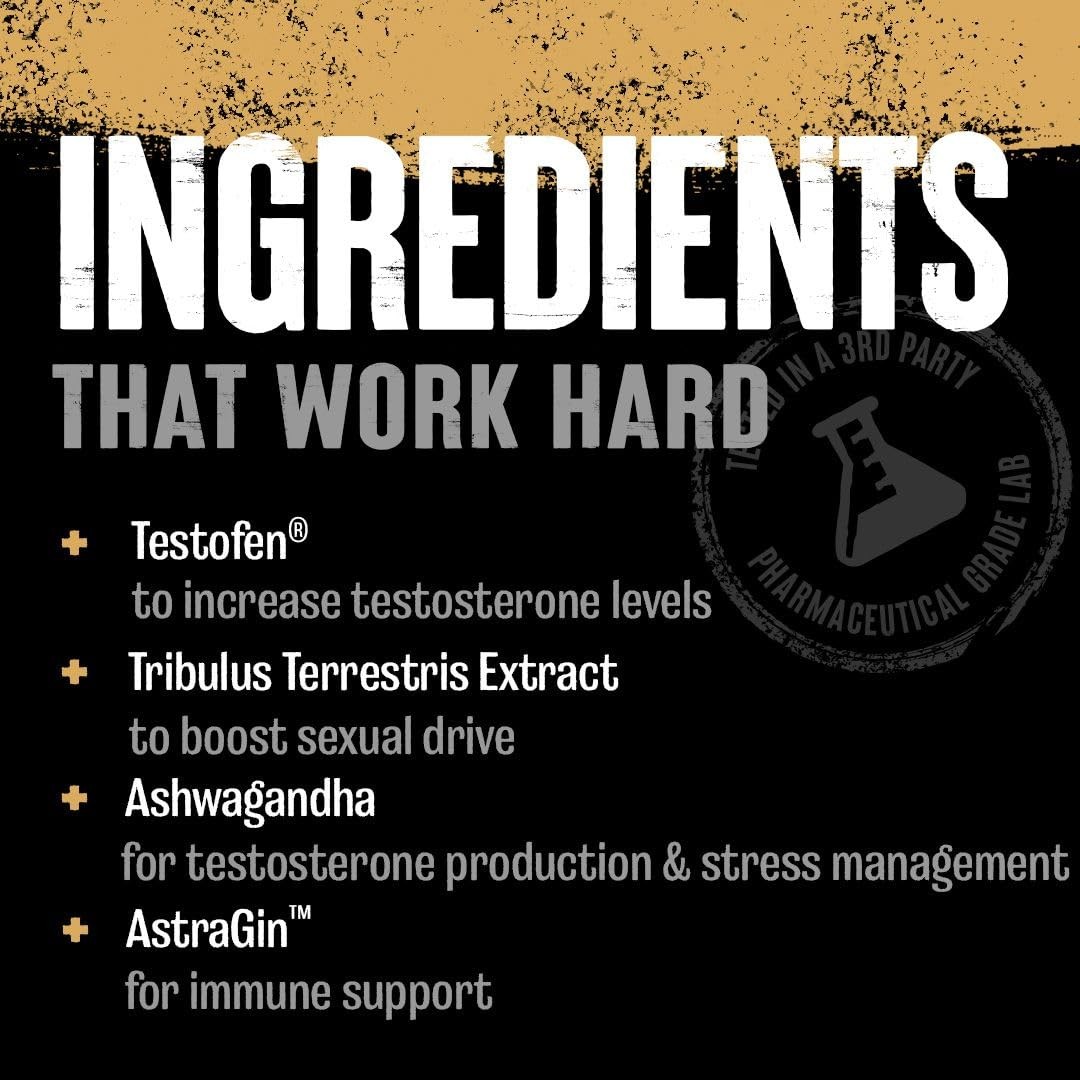 Animal TNT+ – Mens Support, Prostate 30 Count (Pack of 1), Brown