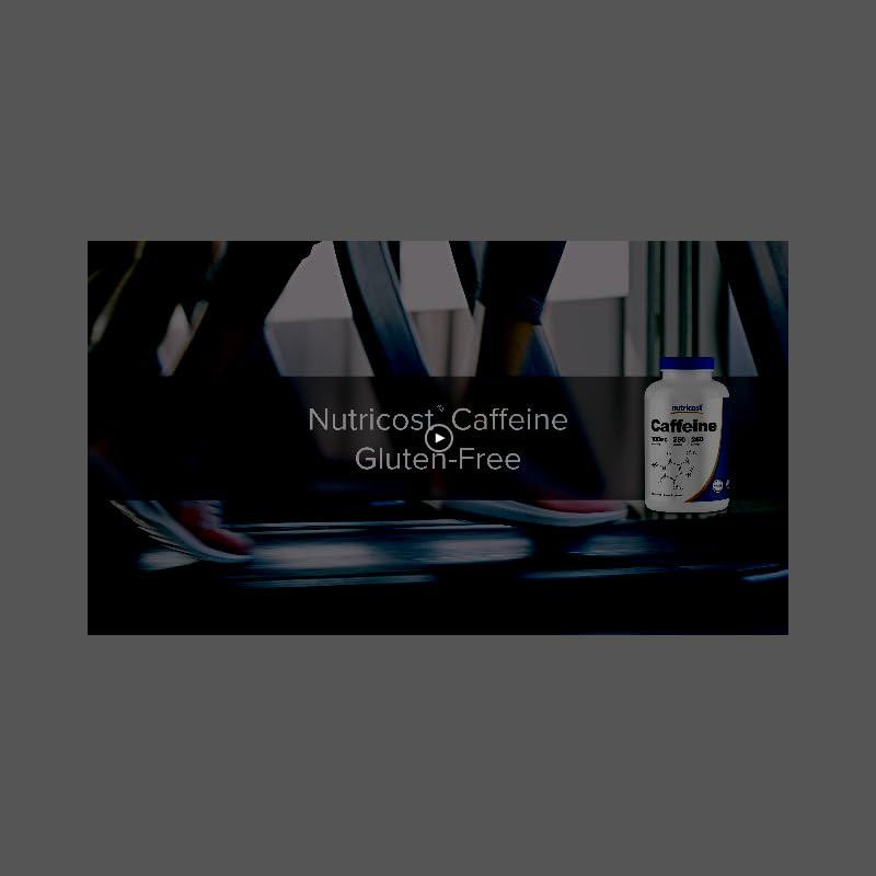 Nutricost Caffeine Pills 100mg Per Serving, 250 Capsules