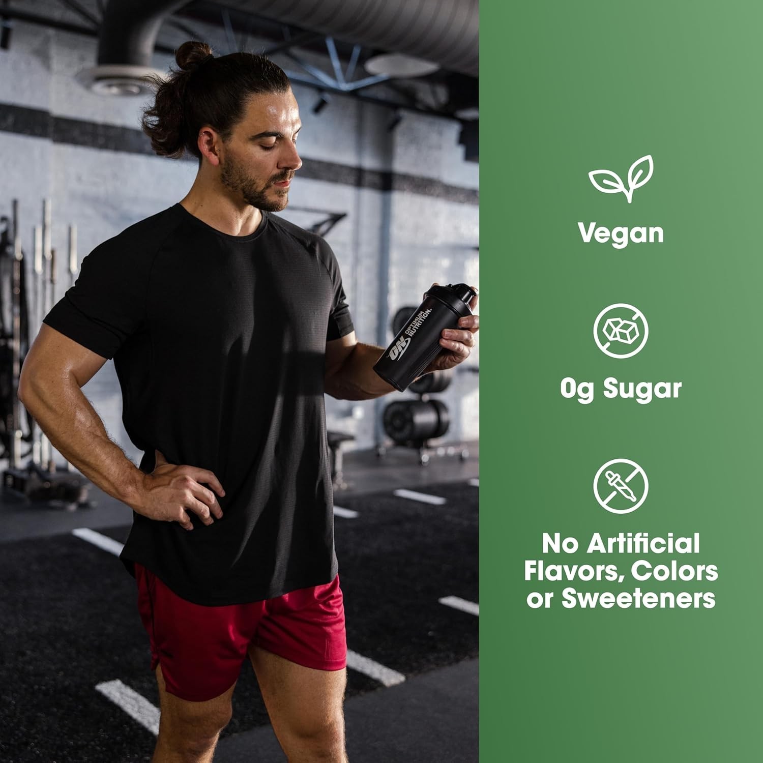 New Optimum Nutrition Gold Standard 100% Plant Based Vegan Protein Gluten Free