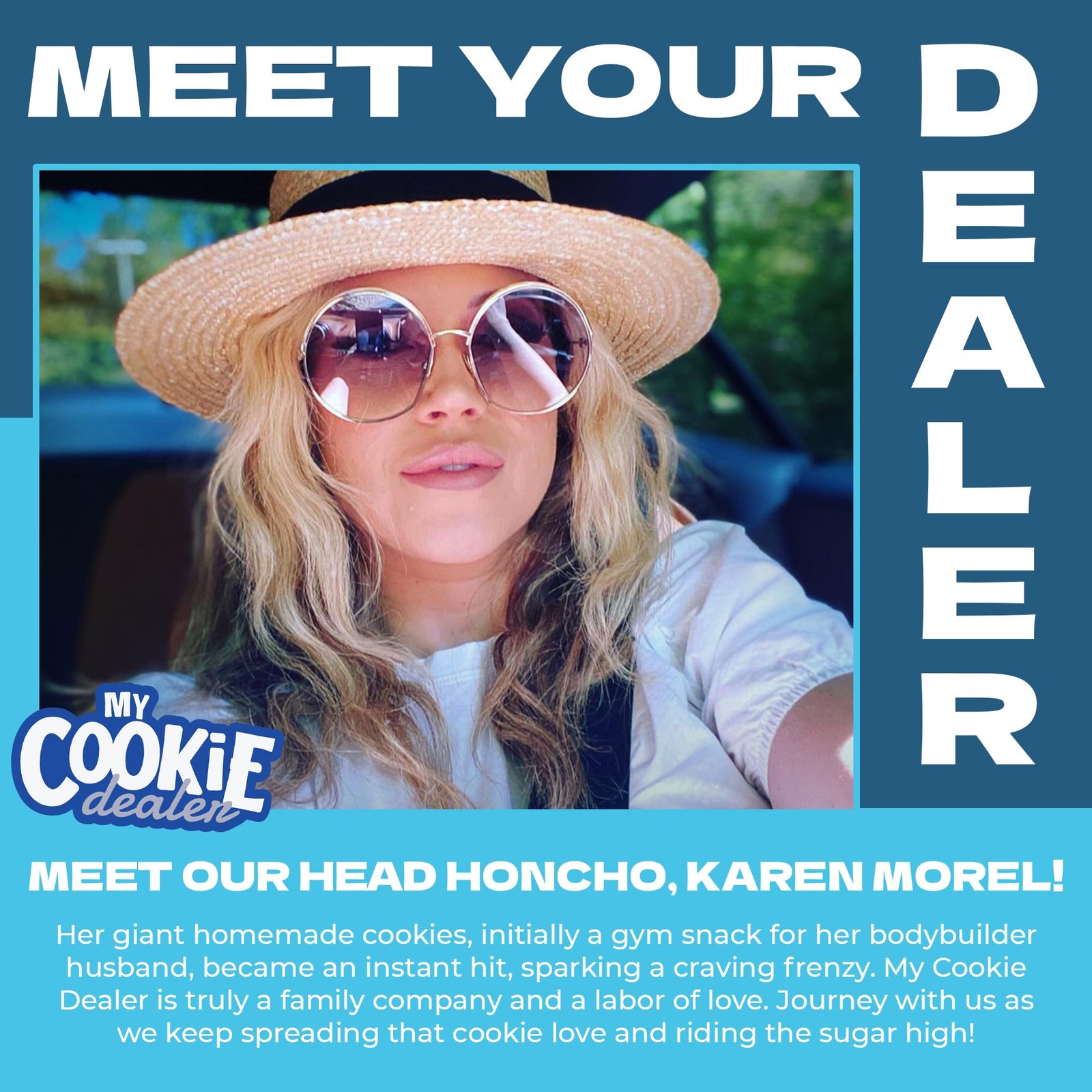 My Cookie Dealer Protein Cookies Milk Cookies 12-Pack 3.8Oz Each – 25G Of