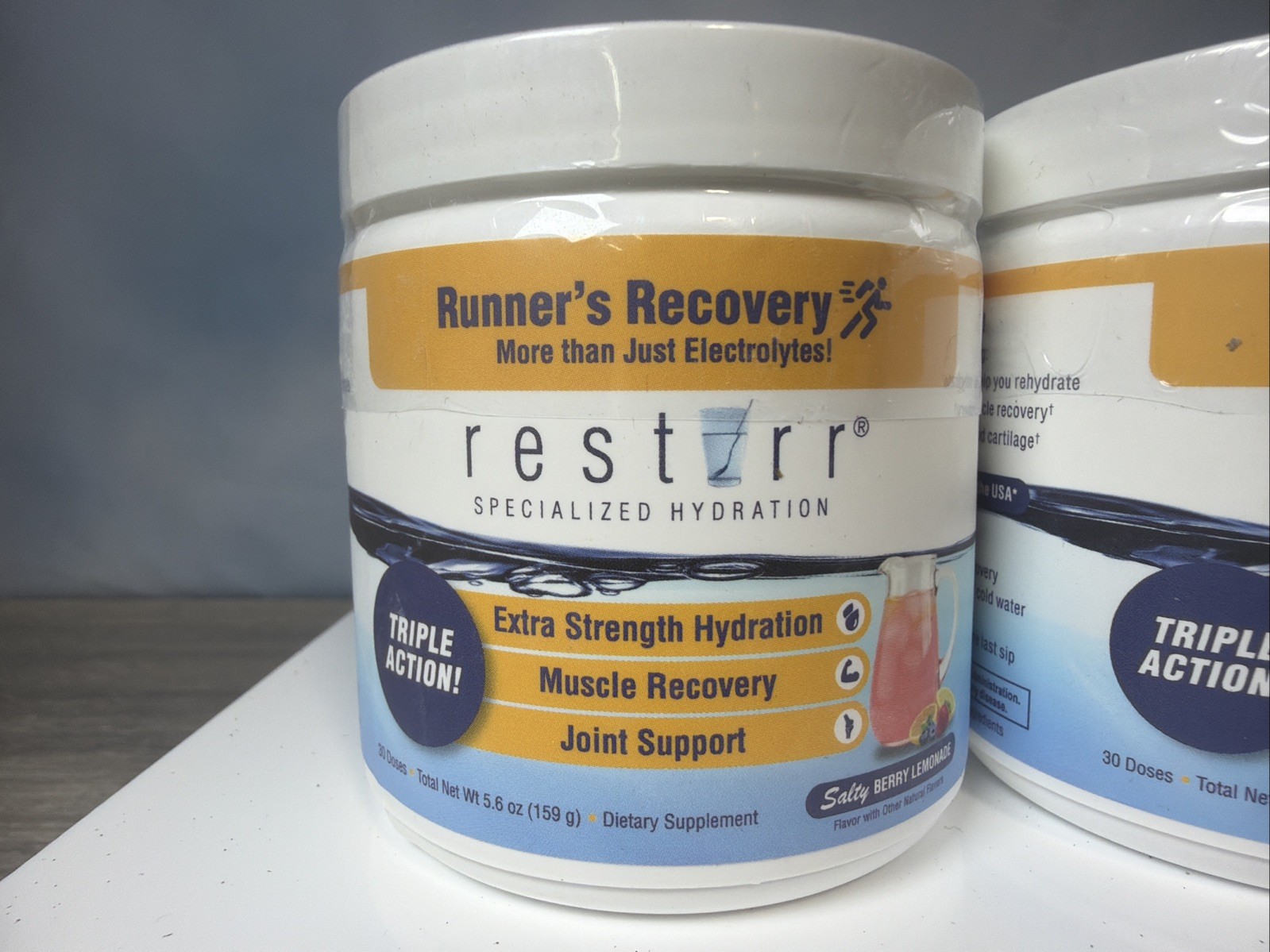 Runner’s Recovery: Triple Action Extra Strength Hydration – 30 Doses 5.6 oz 2 PK