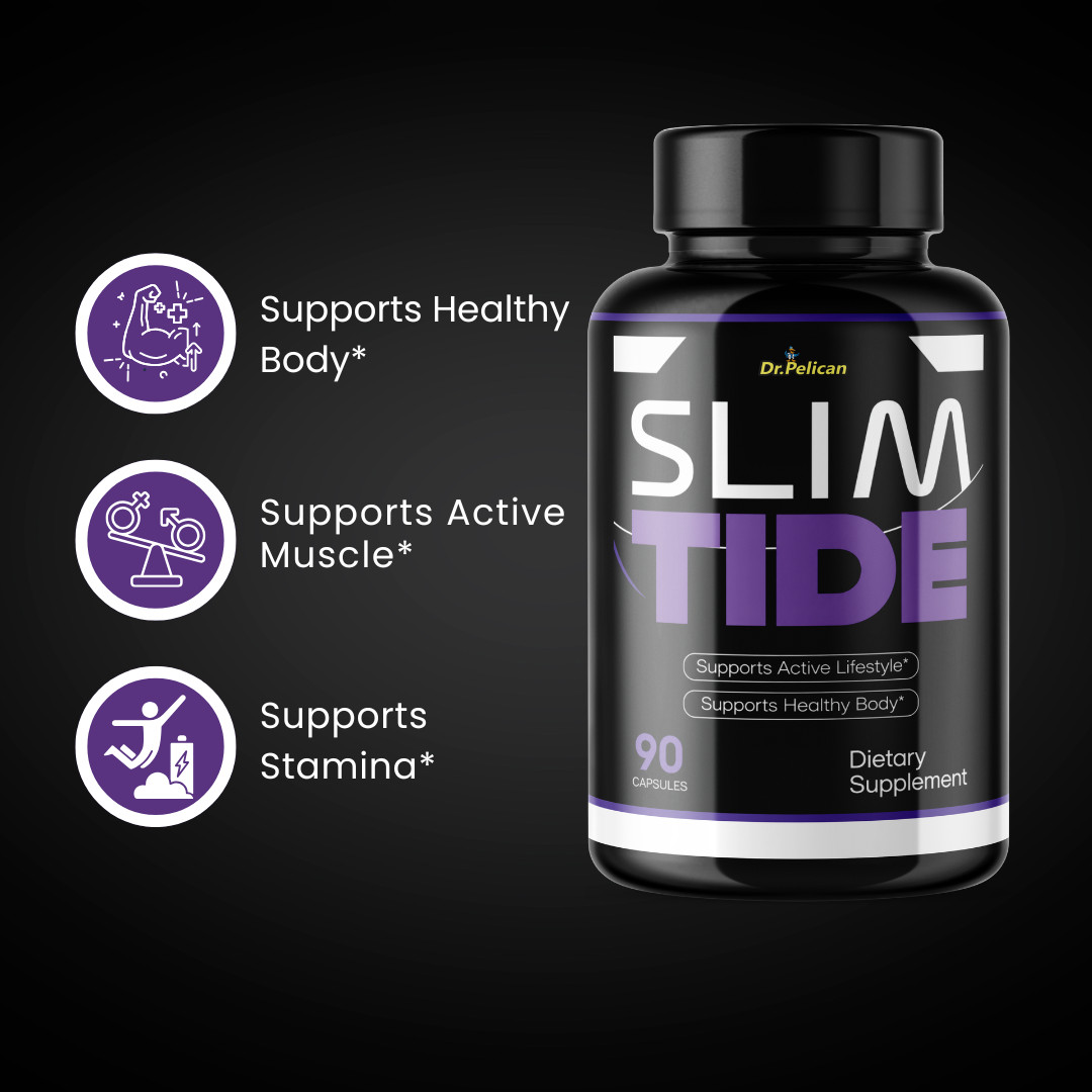 Slim Tide- Bodybuilding & Men’s Health Support- 90 Capsules