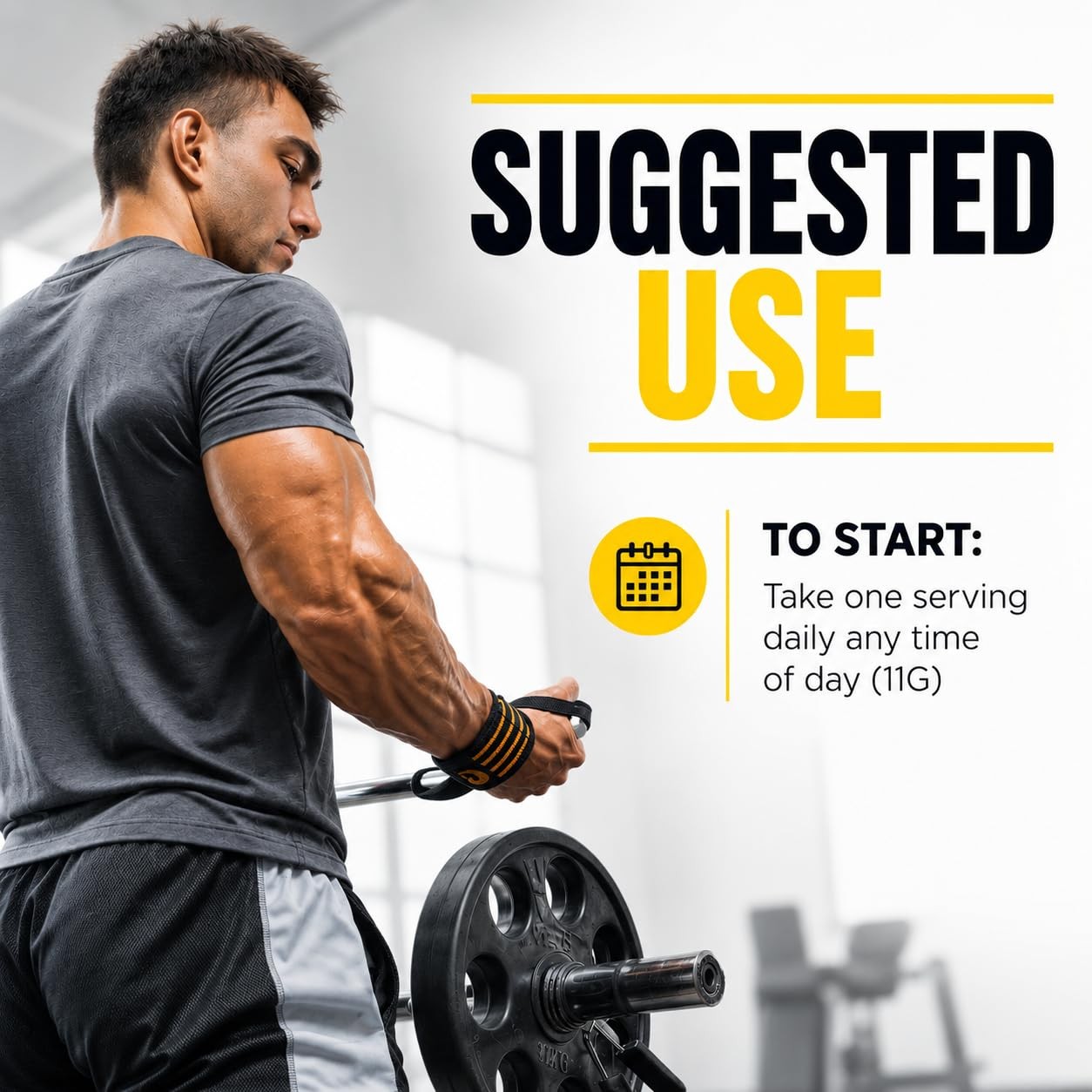 L-CREATINE Supplement: Creatine Monohydrate w/Leucine Amino Acid and HMB – Suppo