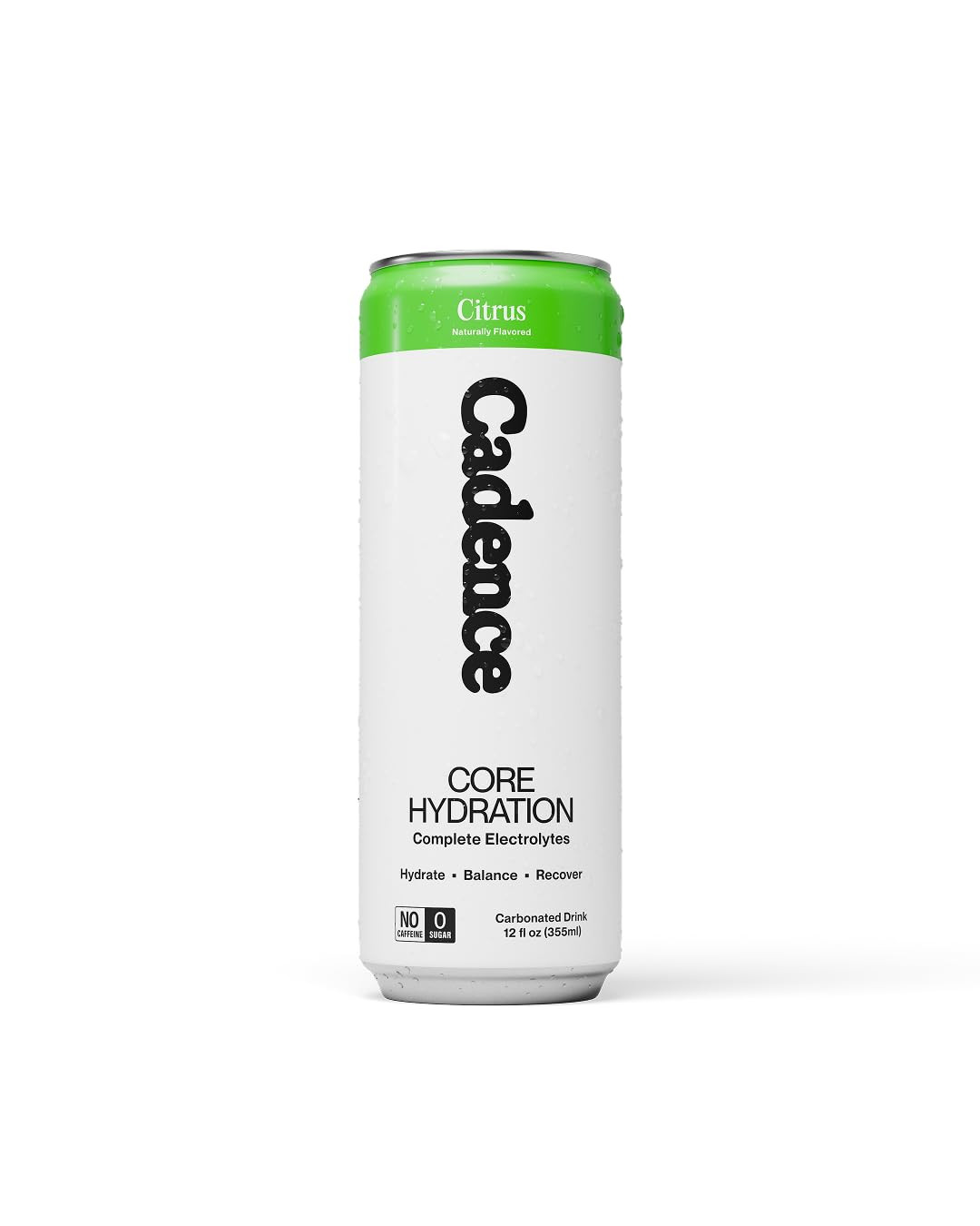 Electrolyte Drink – Citrus Flavor, 355Ml X 12 | Science-Backed Hydration | Zero