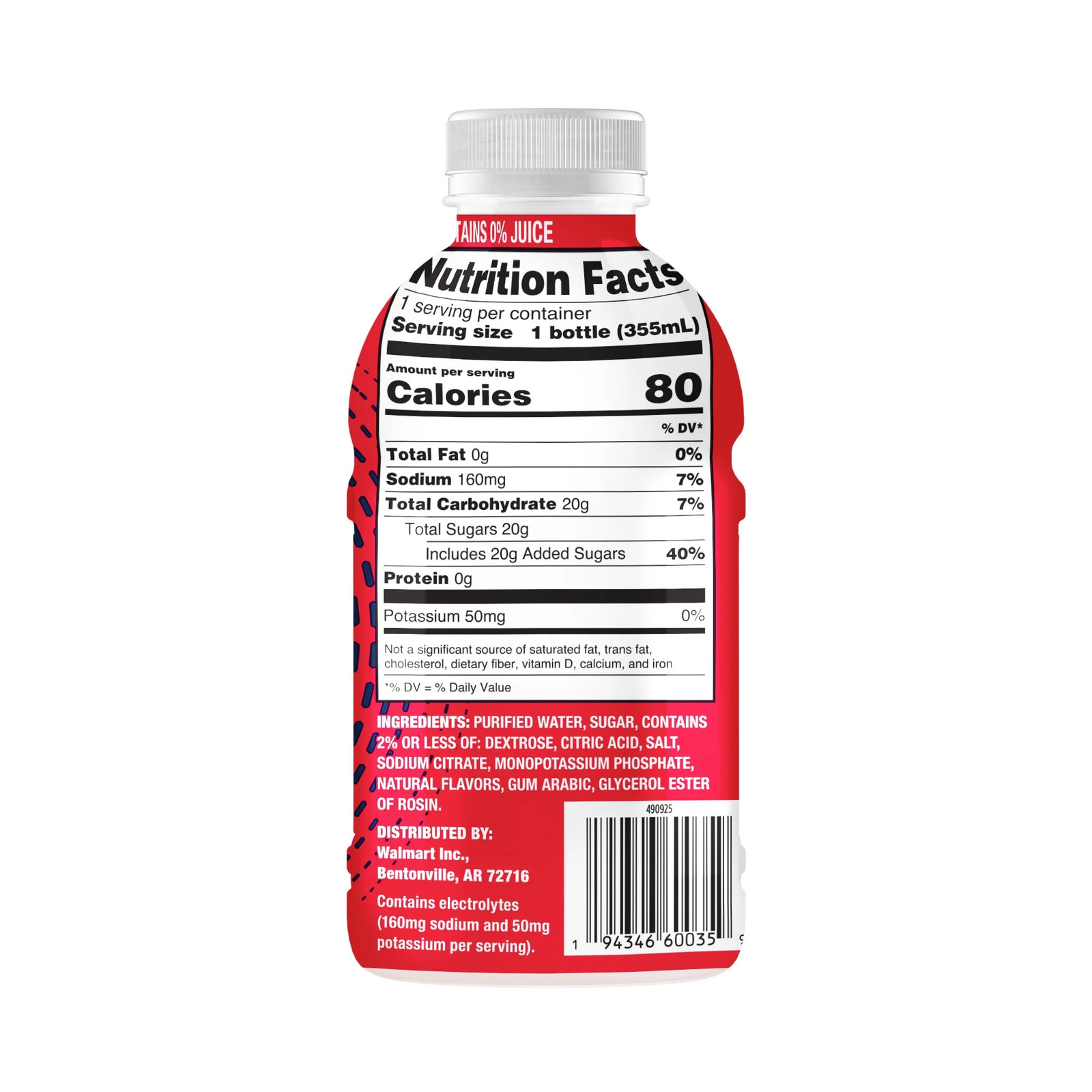 Sport Hydration Beverage, Variety Pack, 12 Fl Oz, 18 Count
