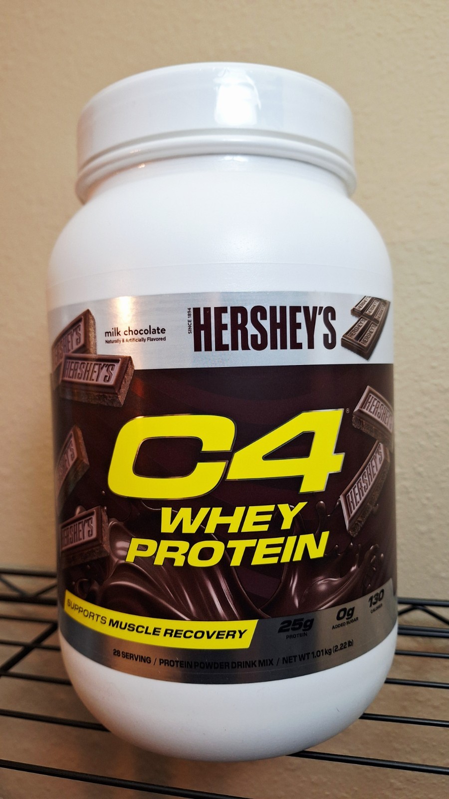 C4 Whey Protein Hershey’s 🍫 28 Servings, 25g Protein, 10/2027✨️