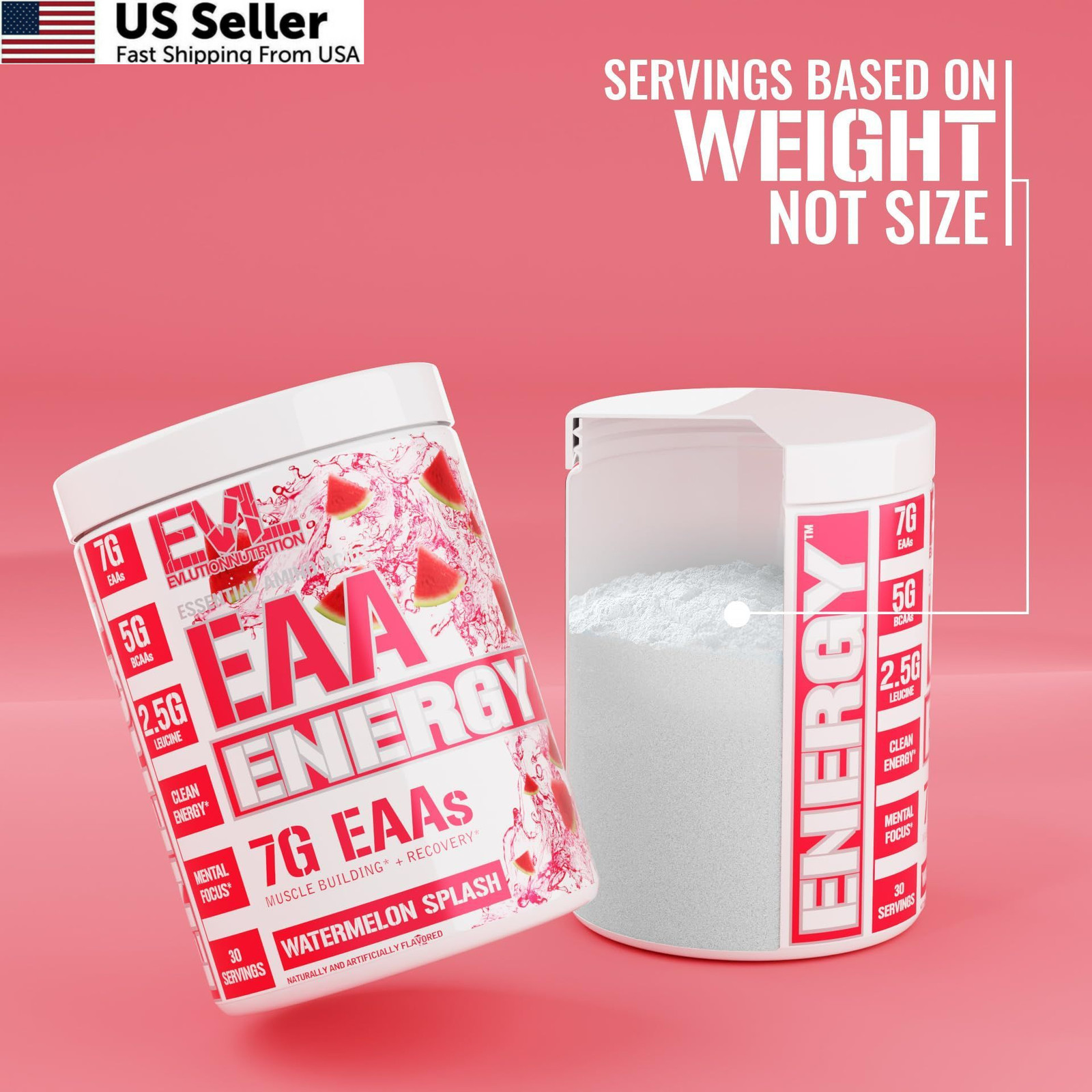 EAAs Amino Acids Powder – Energizing EAA Essential 11.1 Ounce (Pack of 1)