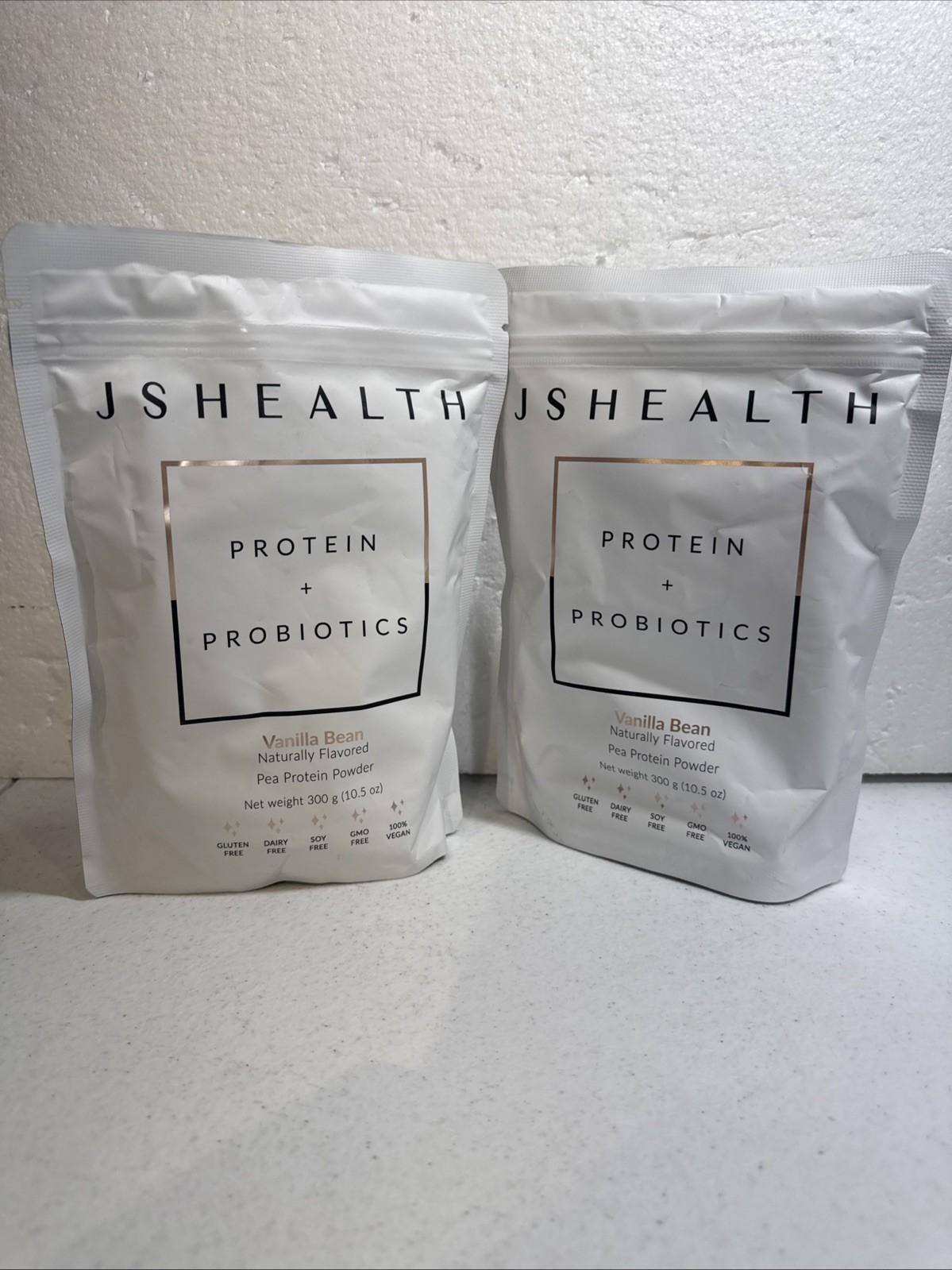 JS Health PROTEIN + PROBIOTICS 300G – VANILLA BEAN – 2 Pack