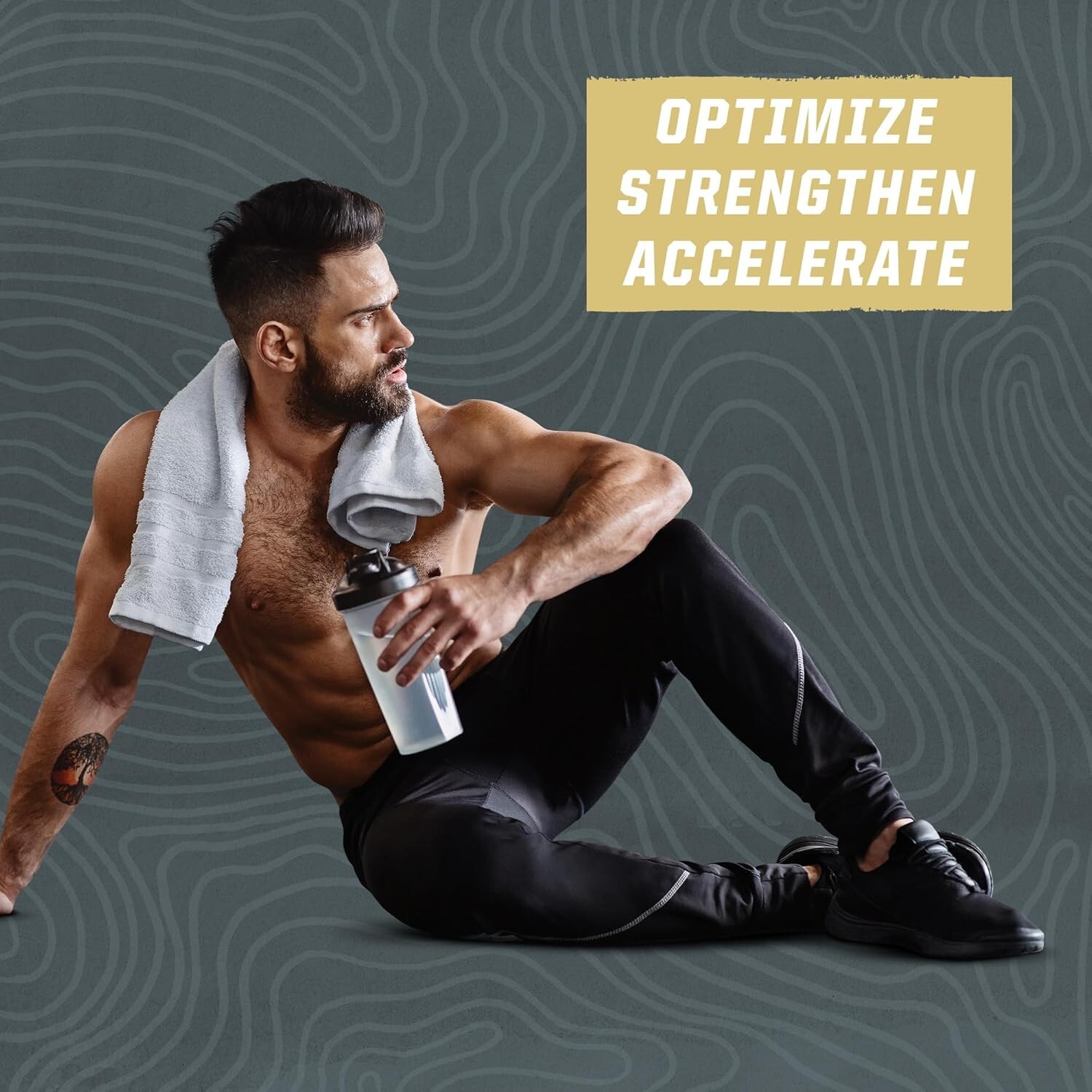 Sunwarrior Active Glutamine Powder for Muscle Recovery & Gut Health Support