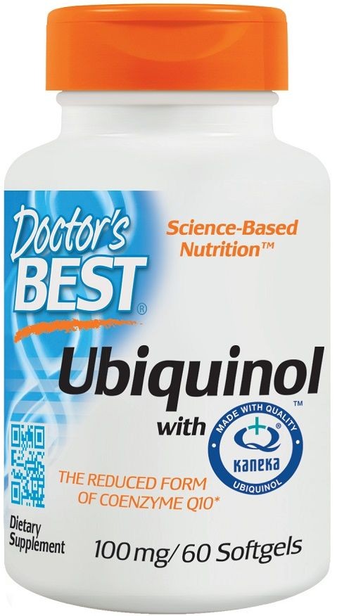 Doctor’s Best Ubiquinol With Kaneka Qh 100mg – 60 Softgels