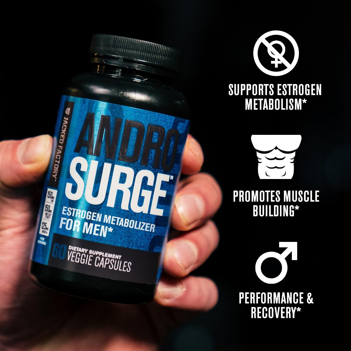Jacked Factory Androsurge Blocker For Men – For Men Metabolizer