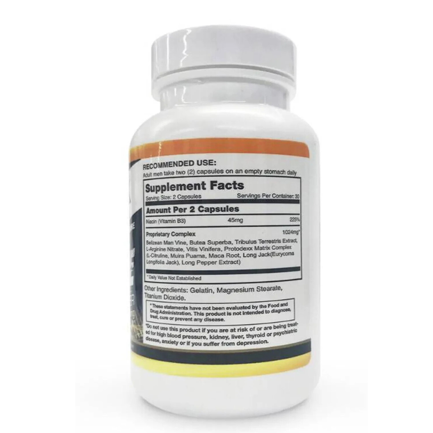 1x SizeGenix Men’s Health Supplement 1 Month Supply Boost Energy US Shipping New