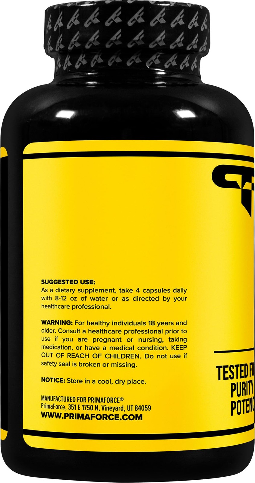 Primaforce Creatine Monohydrate Capsules – 240 240 Count (Pack of 1)
