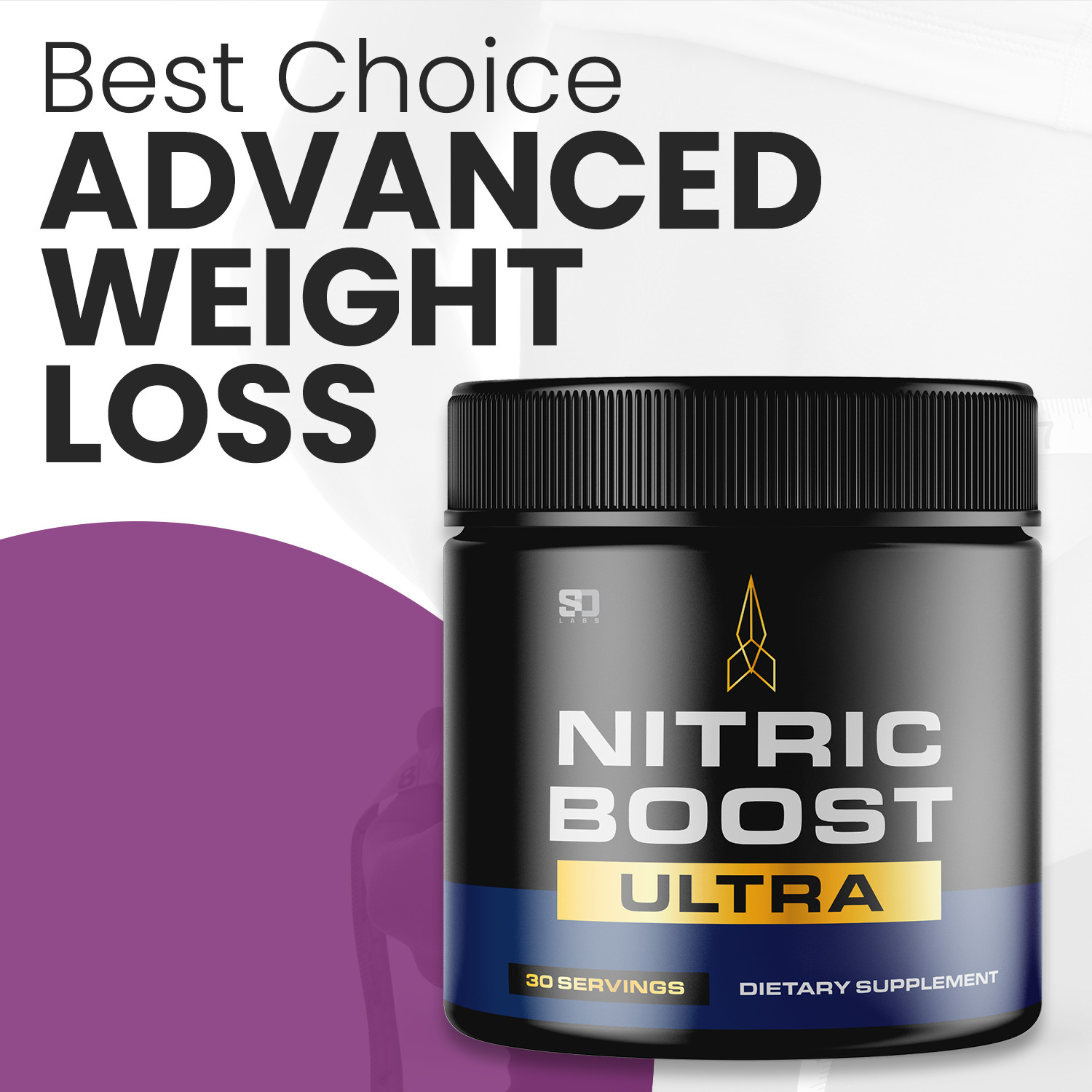 Nitric Boost Ultra Powder – Boost Energy and Support Active Lifestyles (3 Pack)