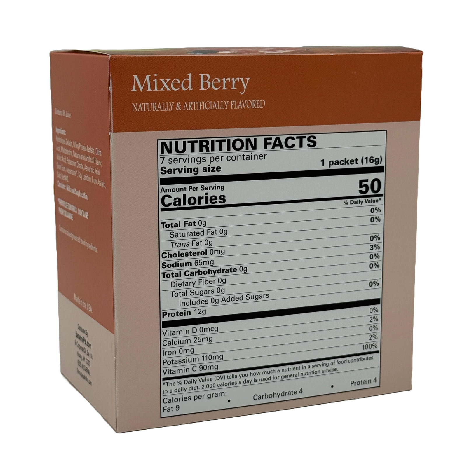 BariatricPal 12g Protein Fruit Drink – Mixed Berry