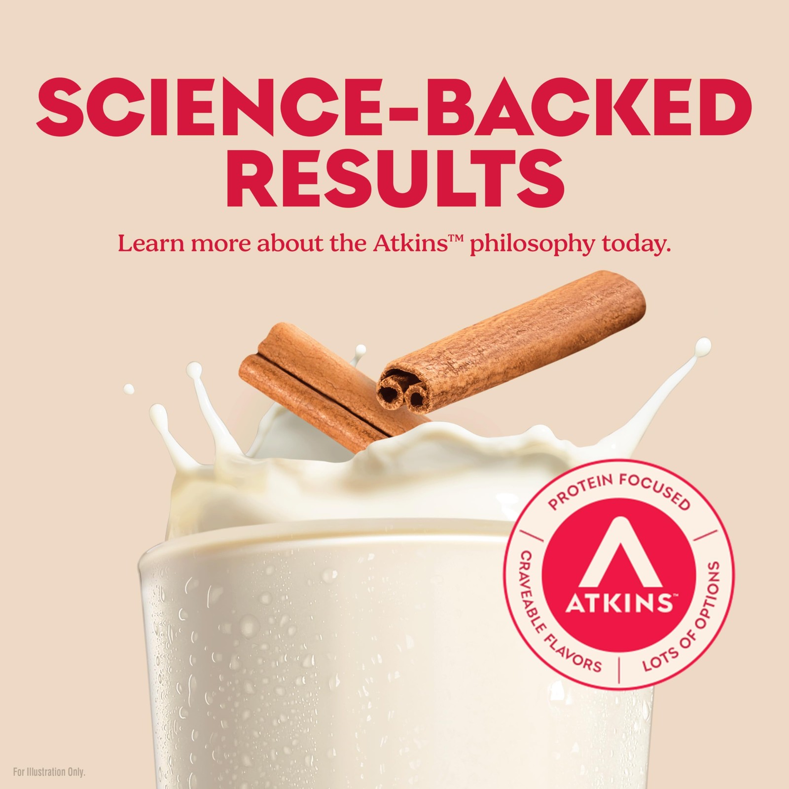 Atkins Creamy Chocolate Coconut Protein Shake, 15g 11 Fl Oz (Pack of 12)