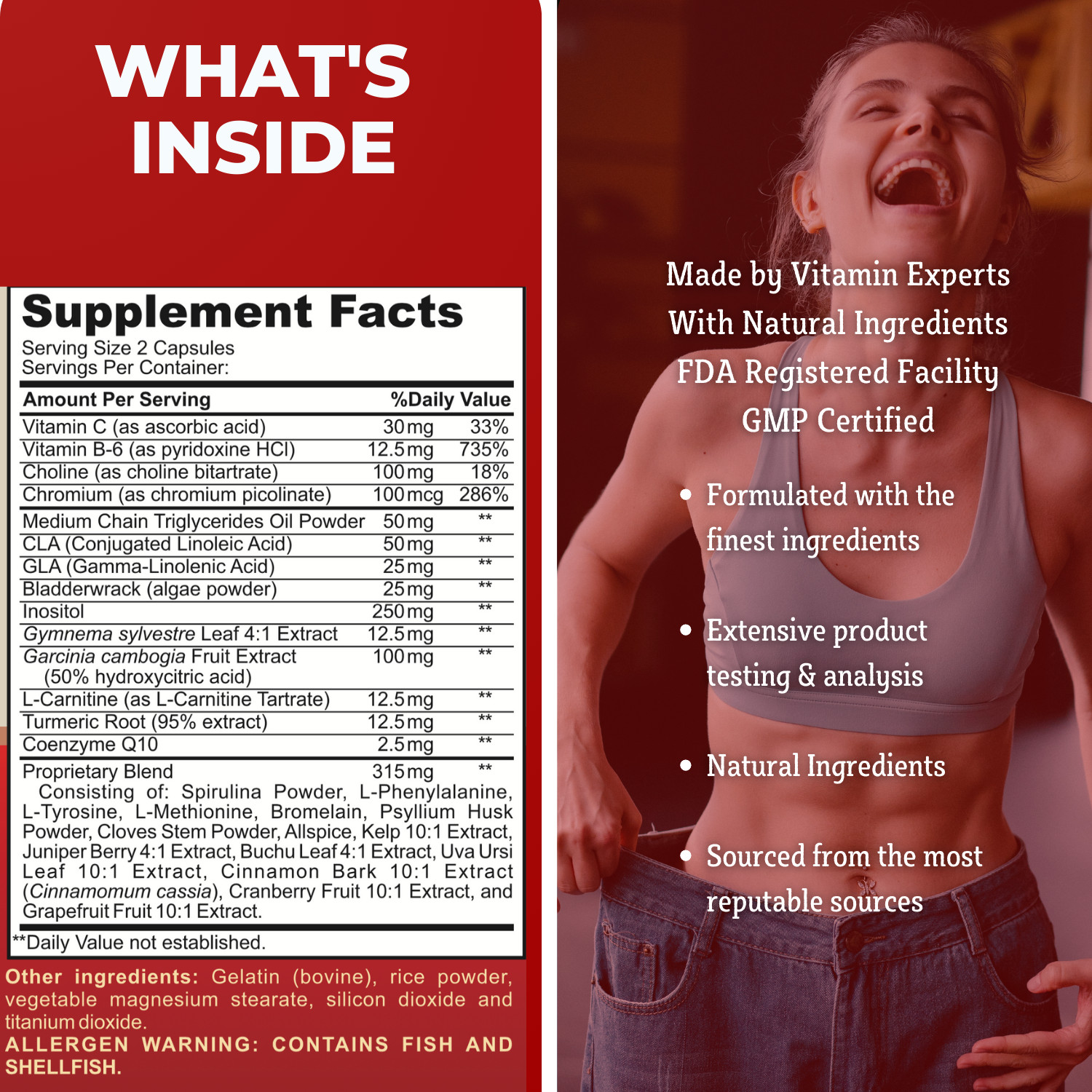 Prime Labs – Fat Burner Booster Made in USA OPTIMIZED WEIGHT LOSS – SEALED NEW